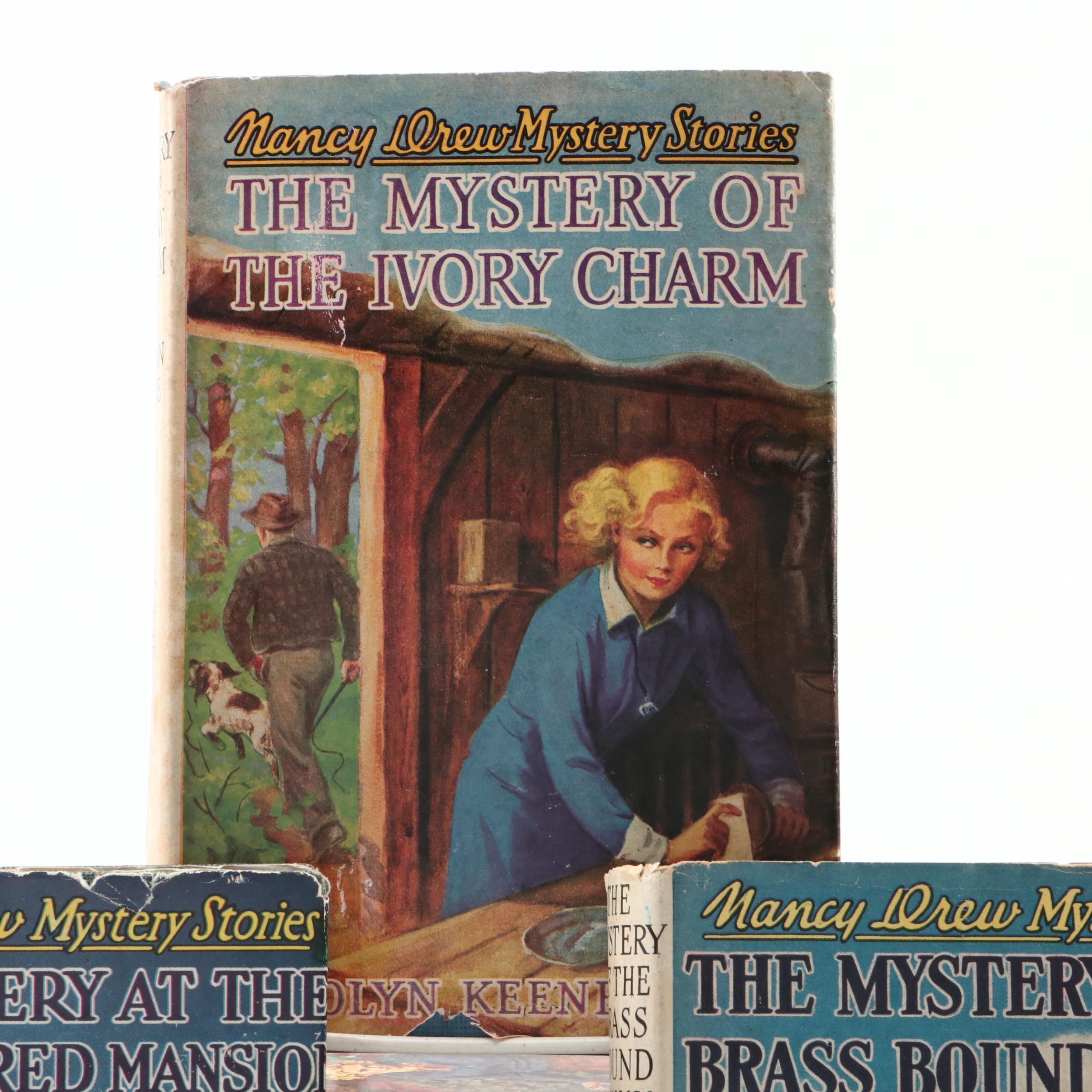 "Nancy Drew" Book Collection by Carolyn Keene, Mid-20th Century