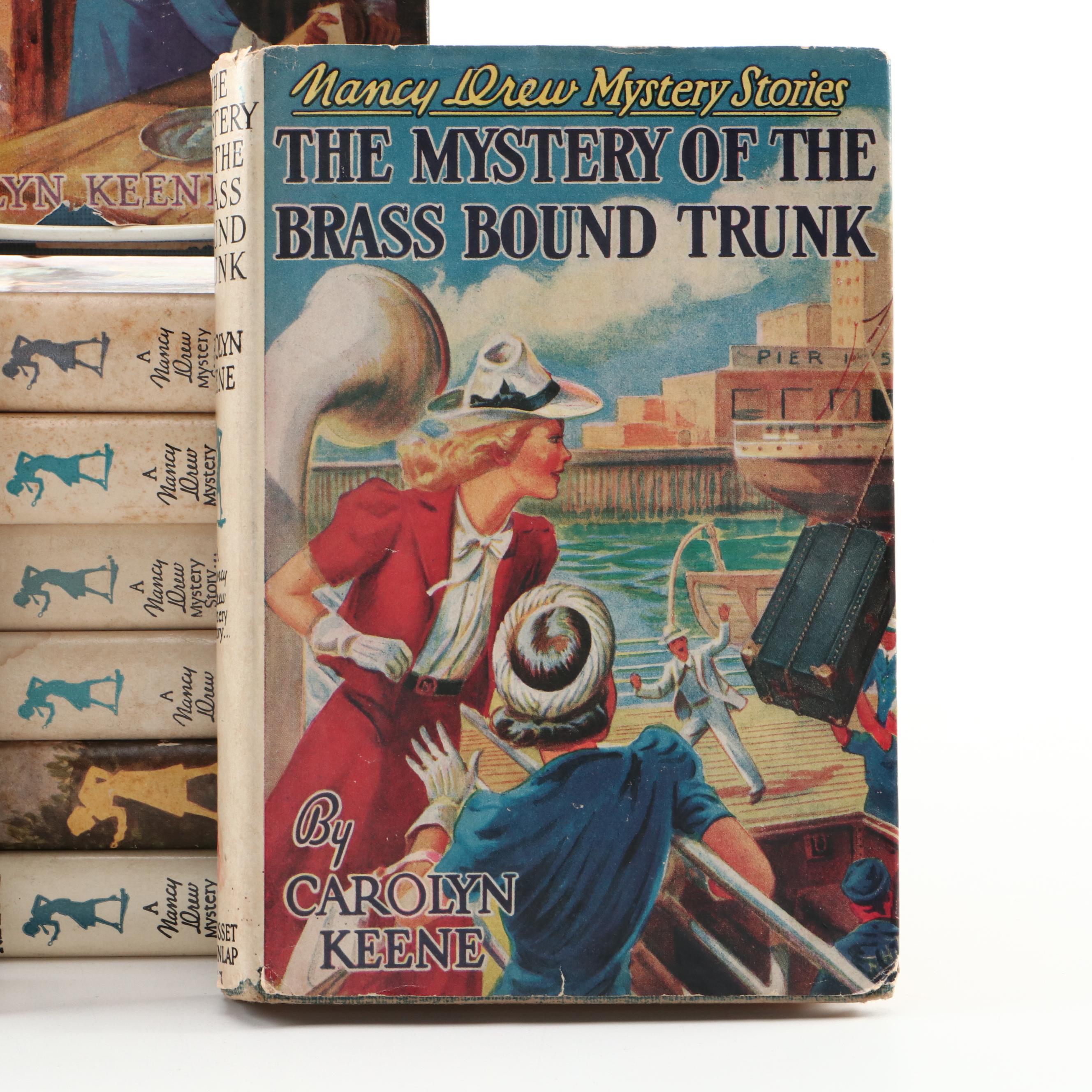 "Nancy Drew" Book Collection by Carolyn Keene, Mid-20th Century