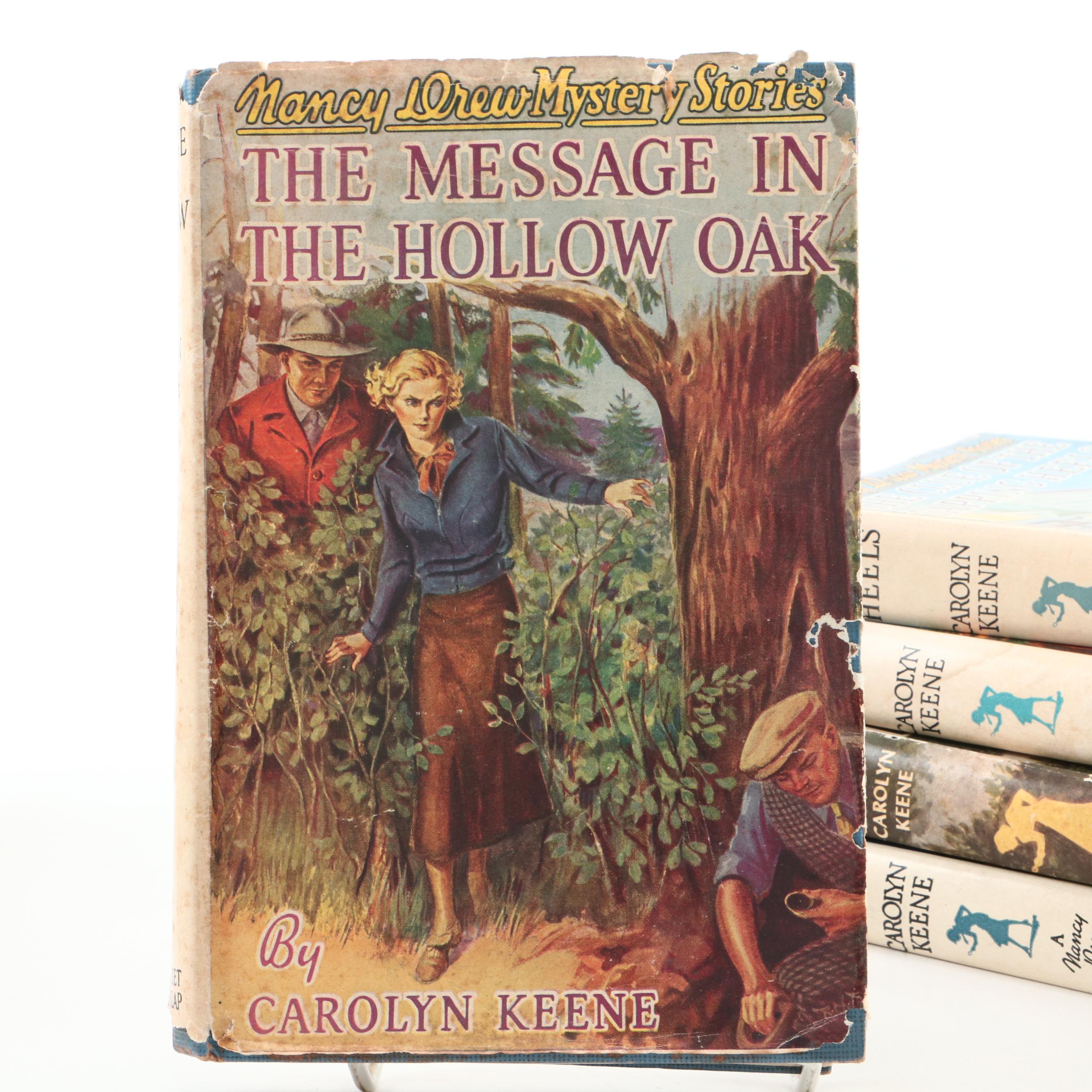 "Nancy Drew" Book Collection by Carolyn Keene, Mid-20th Century