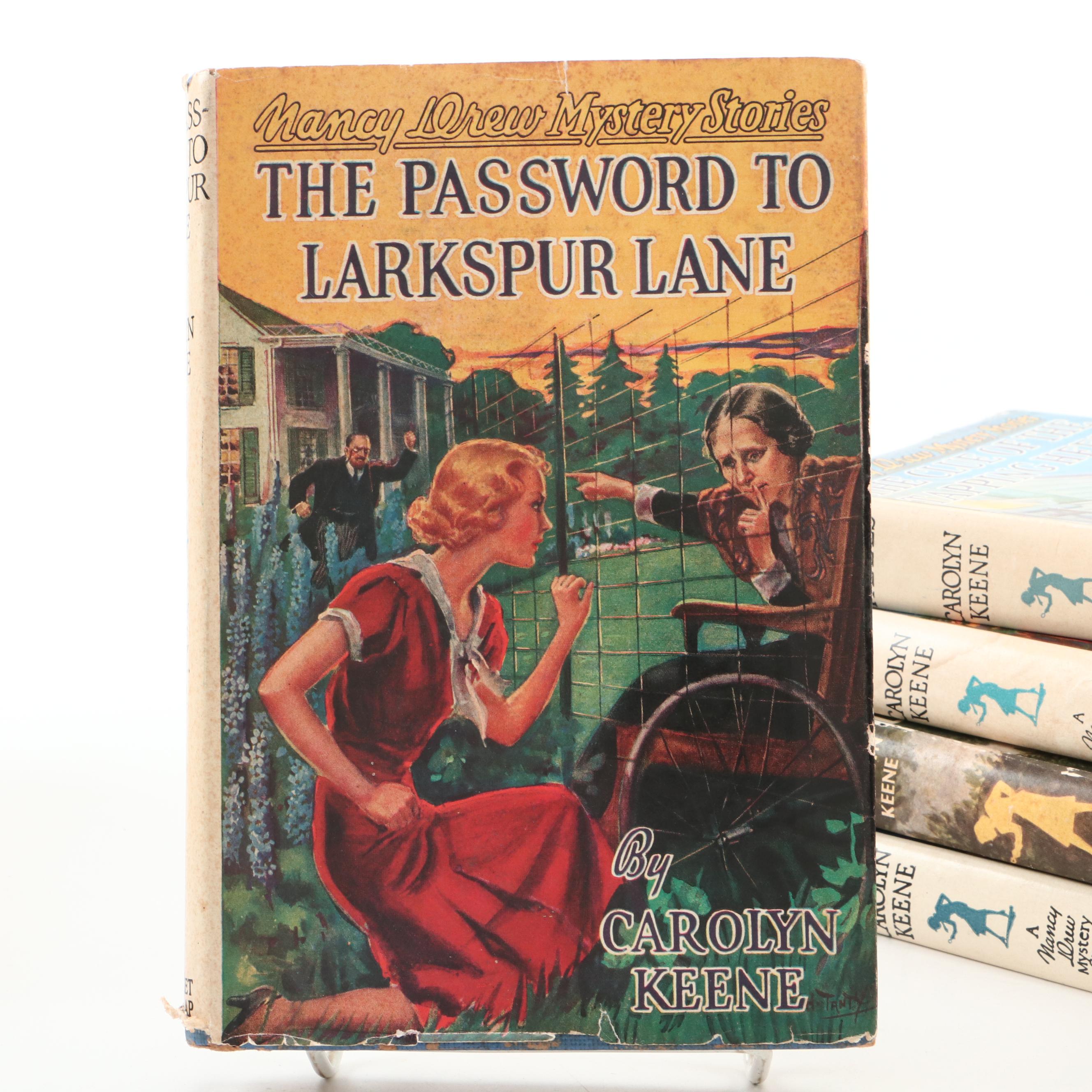 "Nancy Drew" Book Collection by Carolyn Keene, Mid-20th Century