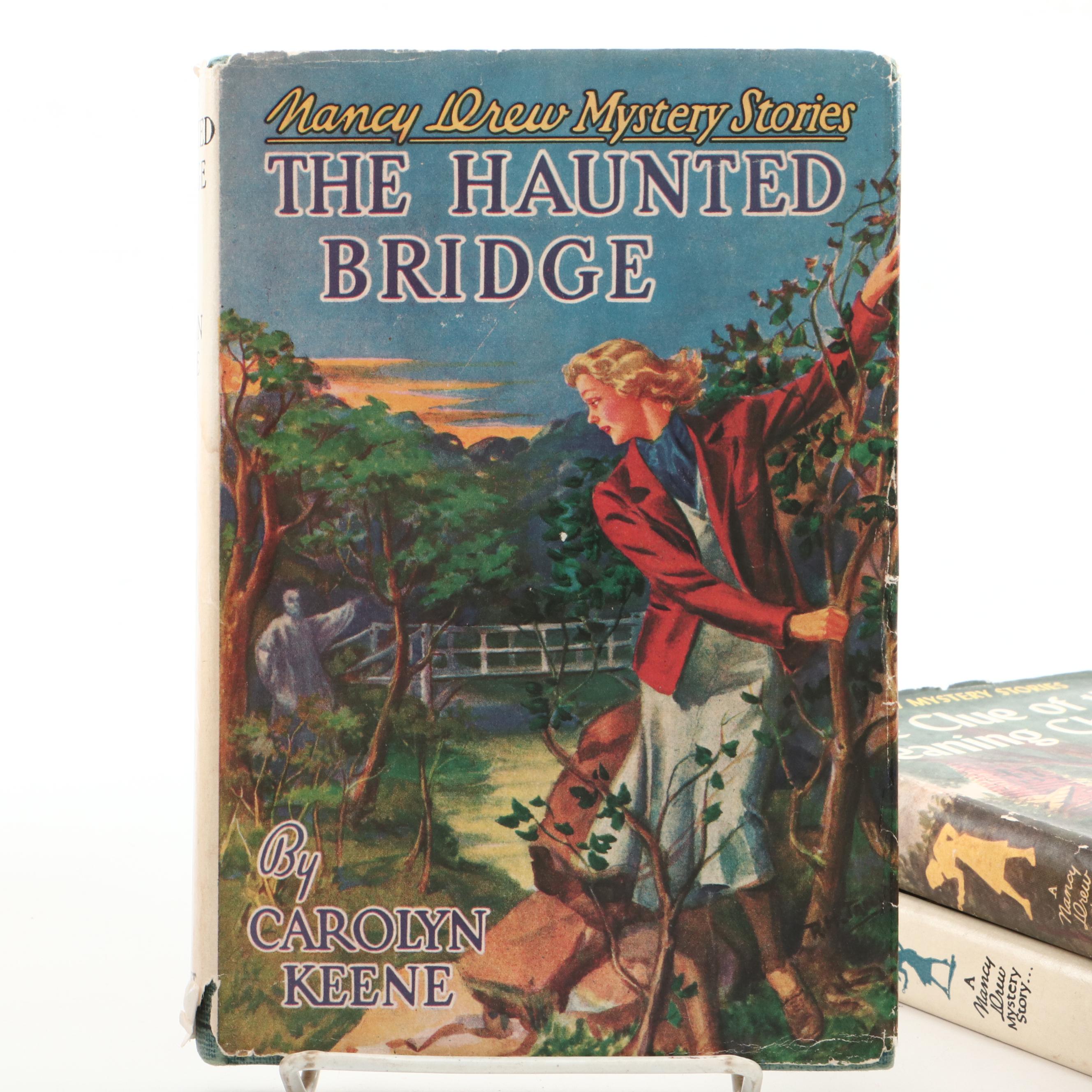 "Nancy Drew" Book Collection by Carolyn Keene, Mid-20th Century