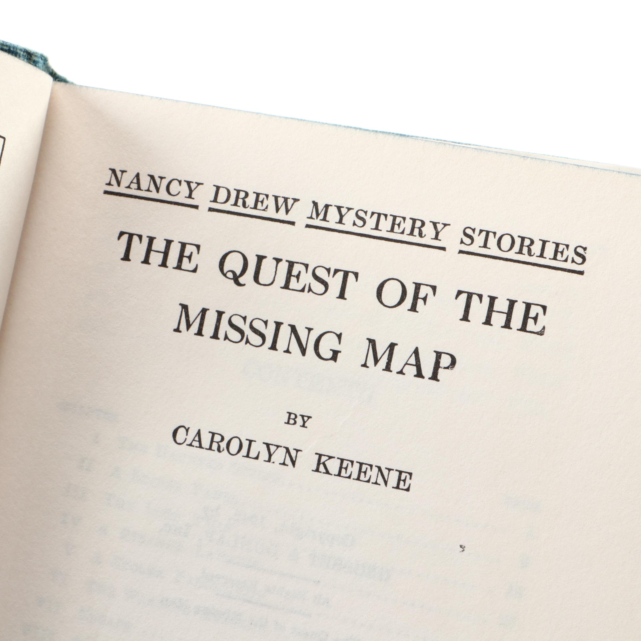 "Nancy Drew" Book Collection by Carolyn Keene, Mid-20th Century