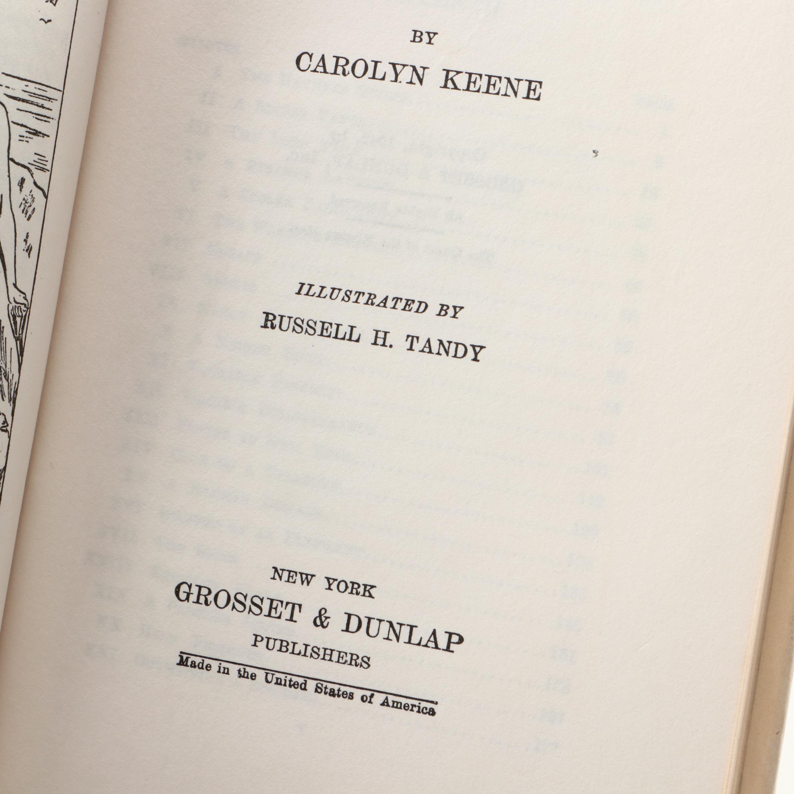 "Nancy Drew" Book Collection by Carolyn Keene, Mid-20th Century