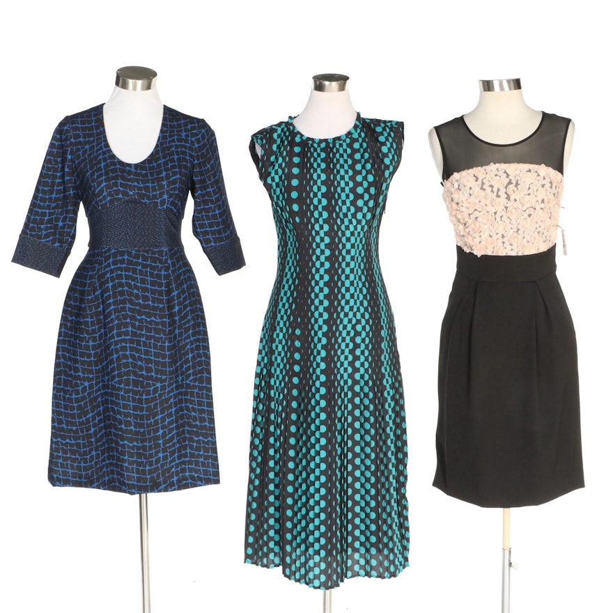 J. Peterman Chain Print Dress and Other Dresses with Original Tags