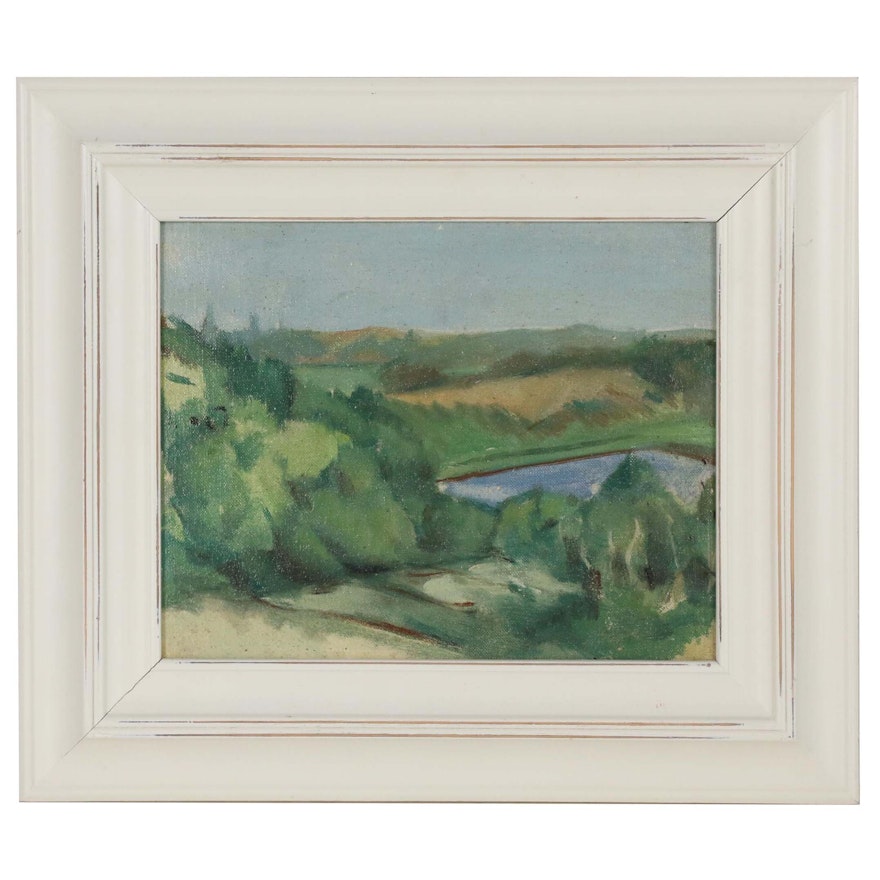 Mary Davis Greer Landscape Oil Painting