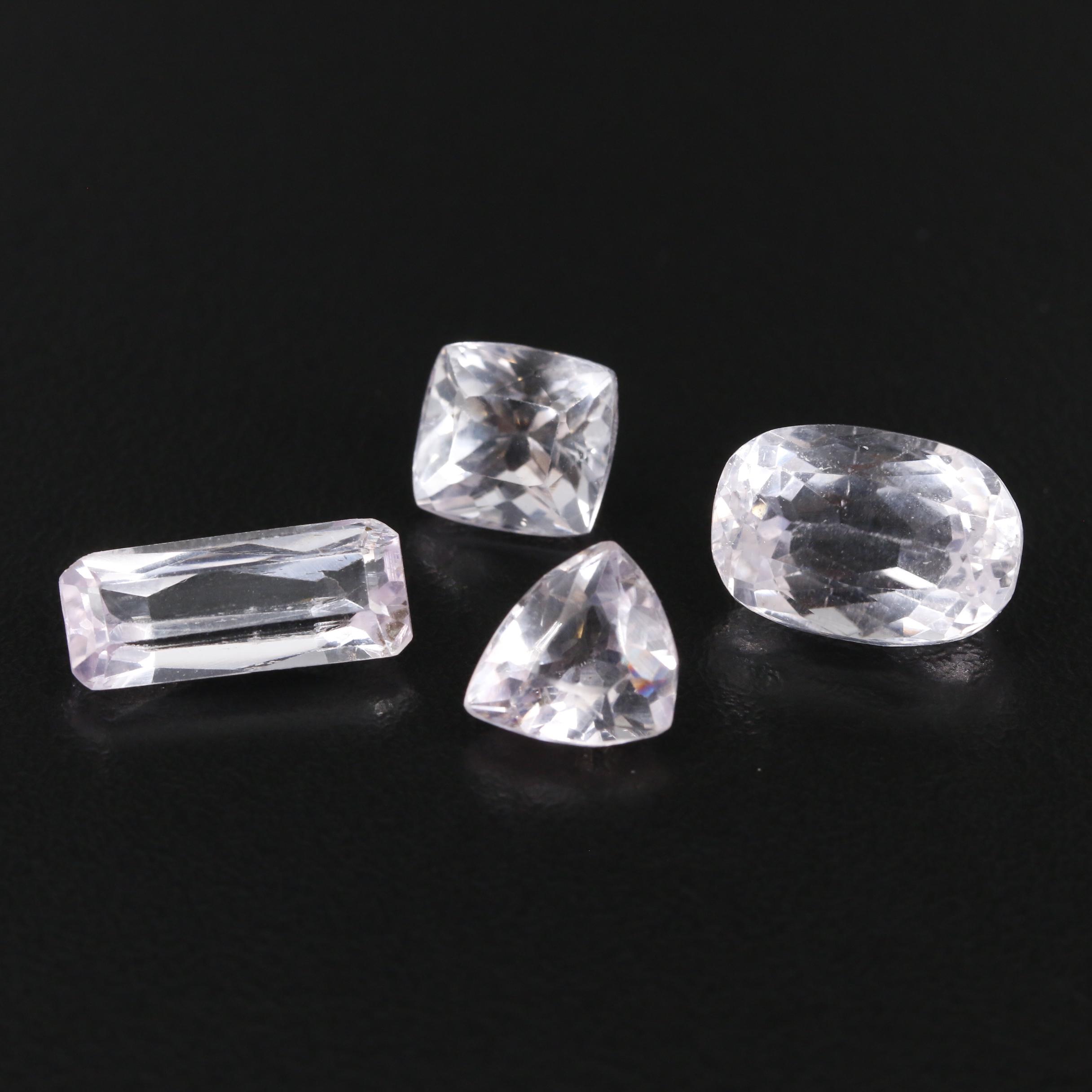 Loose 17.42 CTW Faceted Kunzite