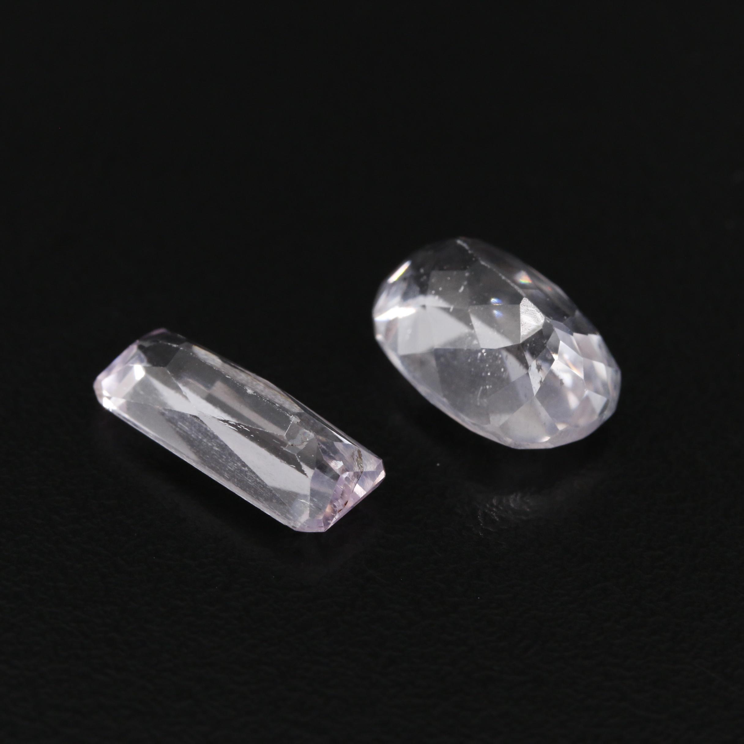 Loose 17.42 CTW Faceted Kunzite