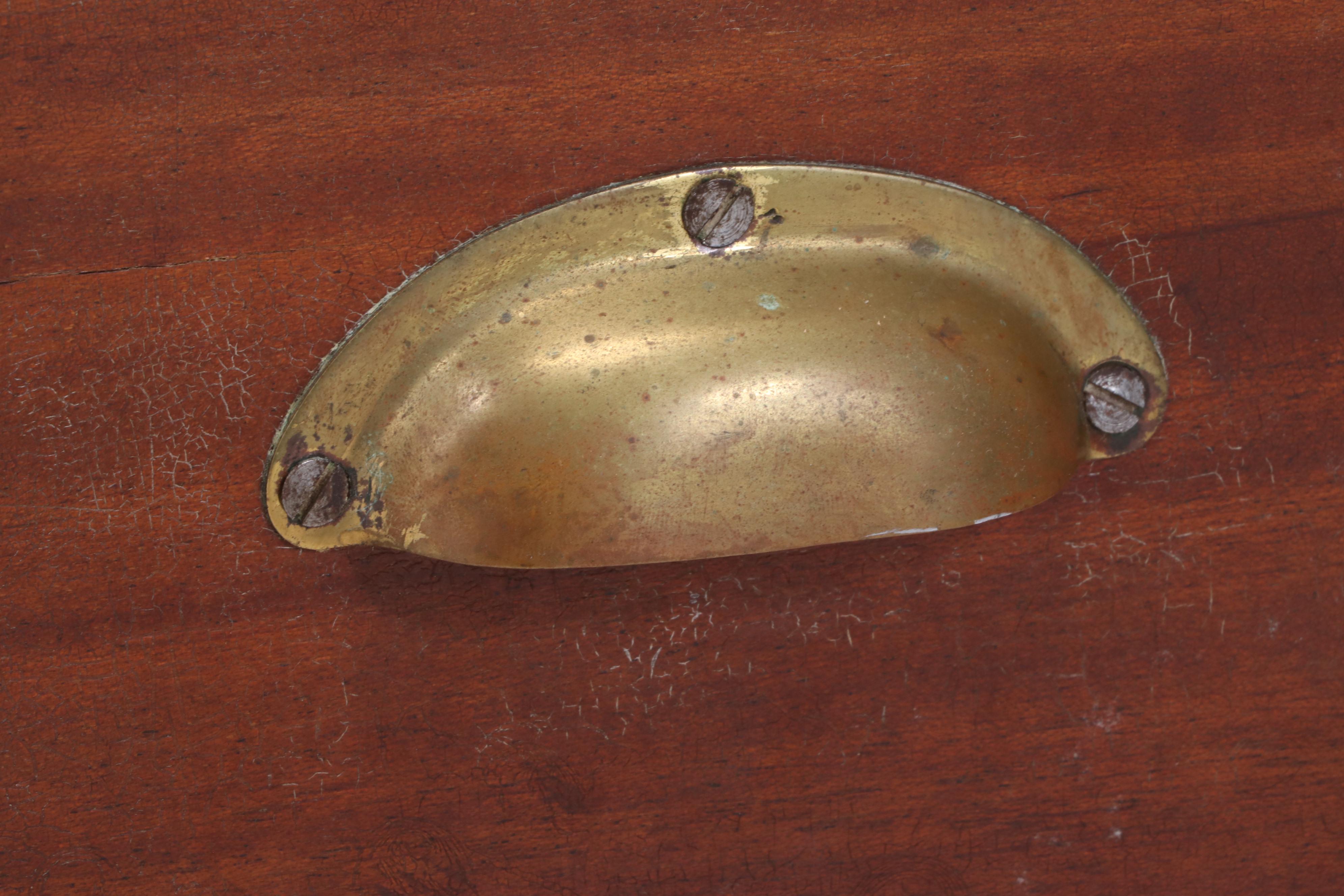 English Mahogany Commode Stand, Late 19th Century