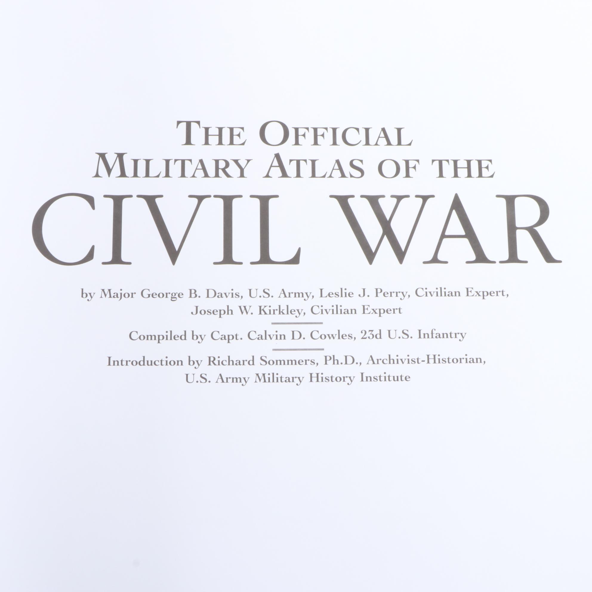 Illust. "The Official Military Atlas of the Civil War" by Davis, et al., 2003