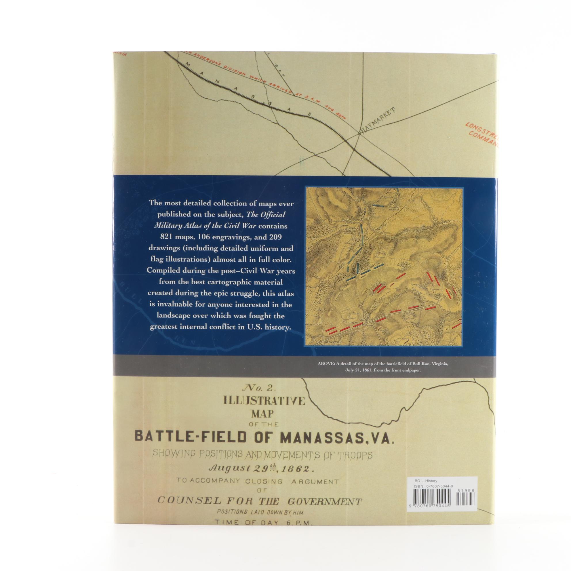 Illust. "The Official Military Atlas of the Civil War" by Davis, et al., 2003