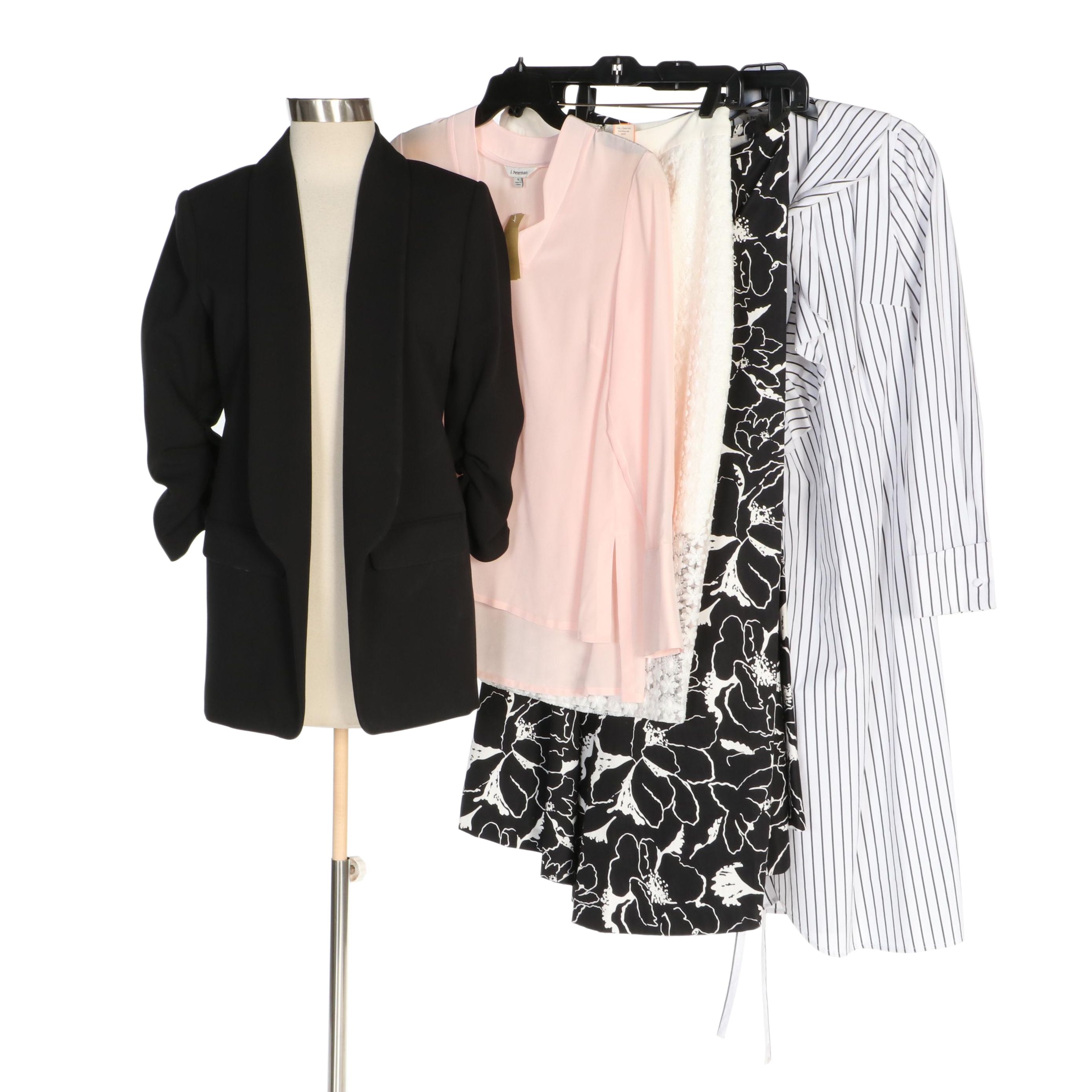 J. Peterman Toot's Shore Dress, Art Nouveau Skirt and Separates