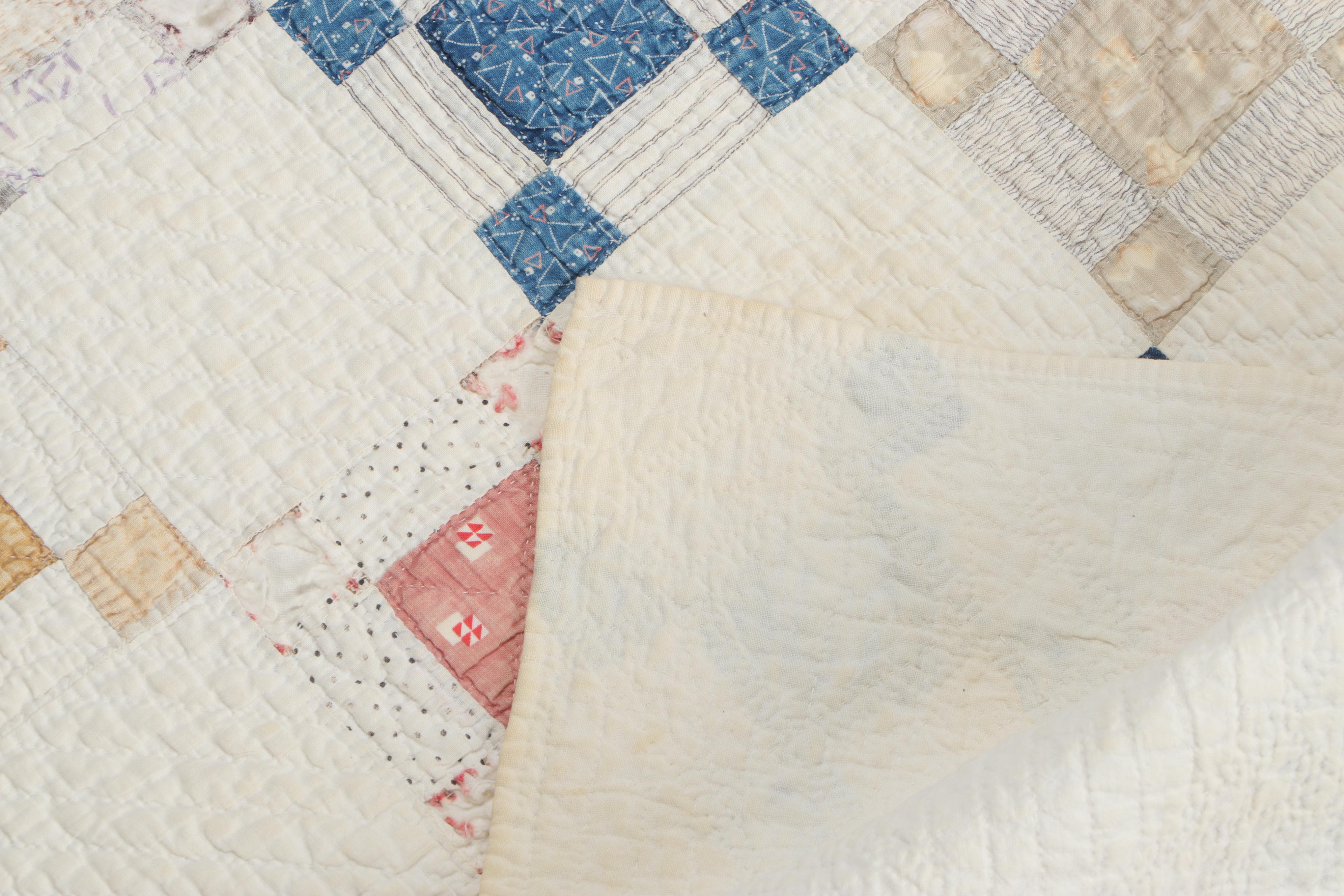 Handmade Patchwork and Applique Cotton Quilts