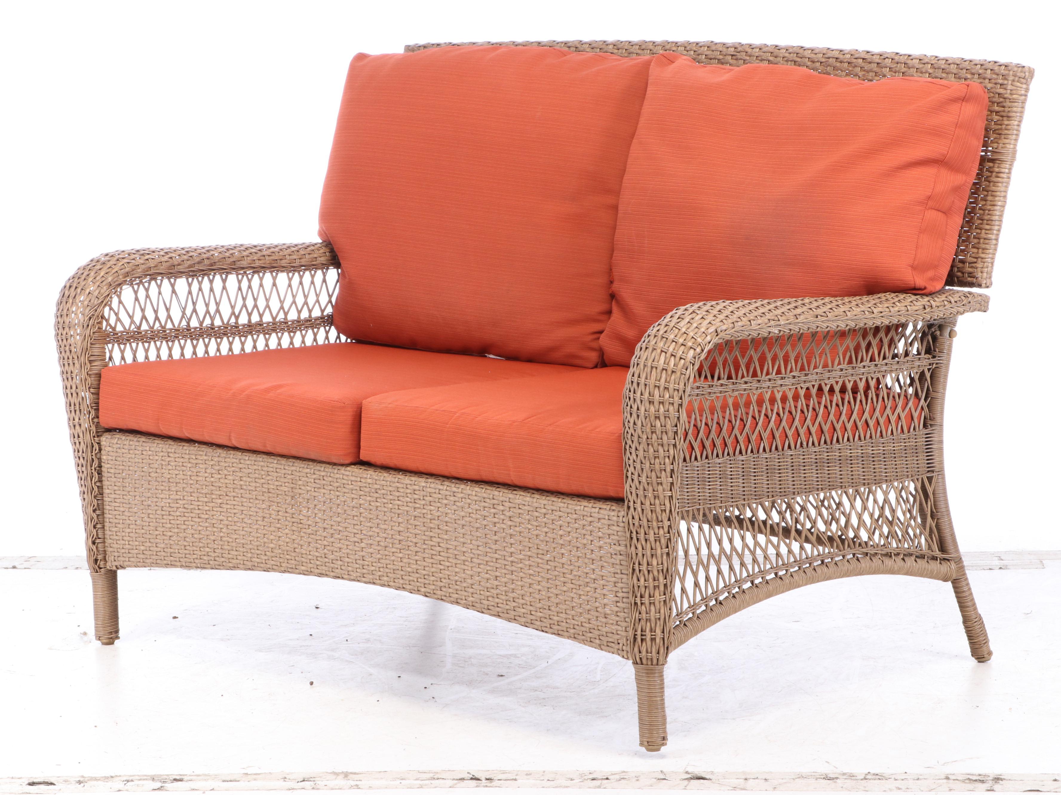 Martha Stewart Living All-Weather Wicker "Charlottetown" Patio Furniture Set