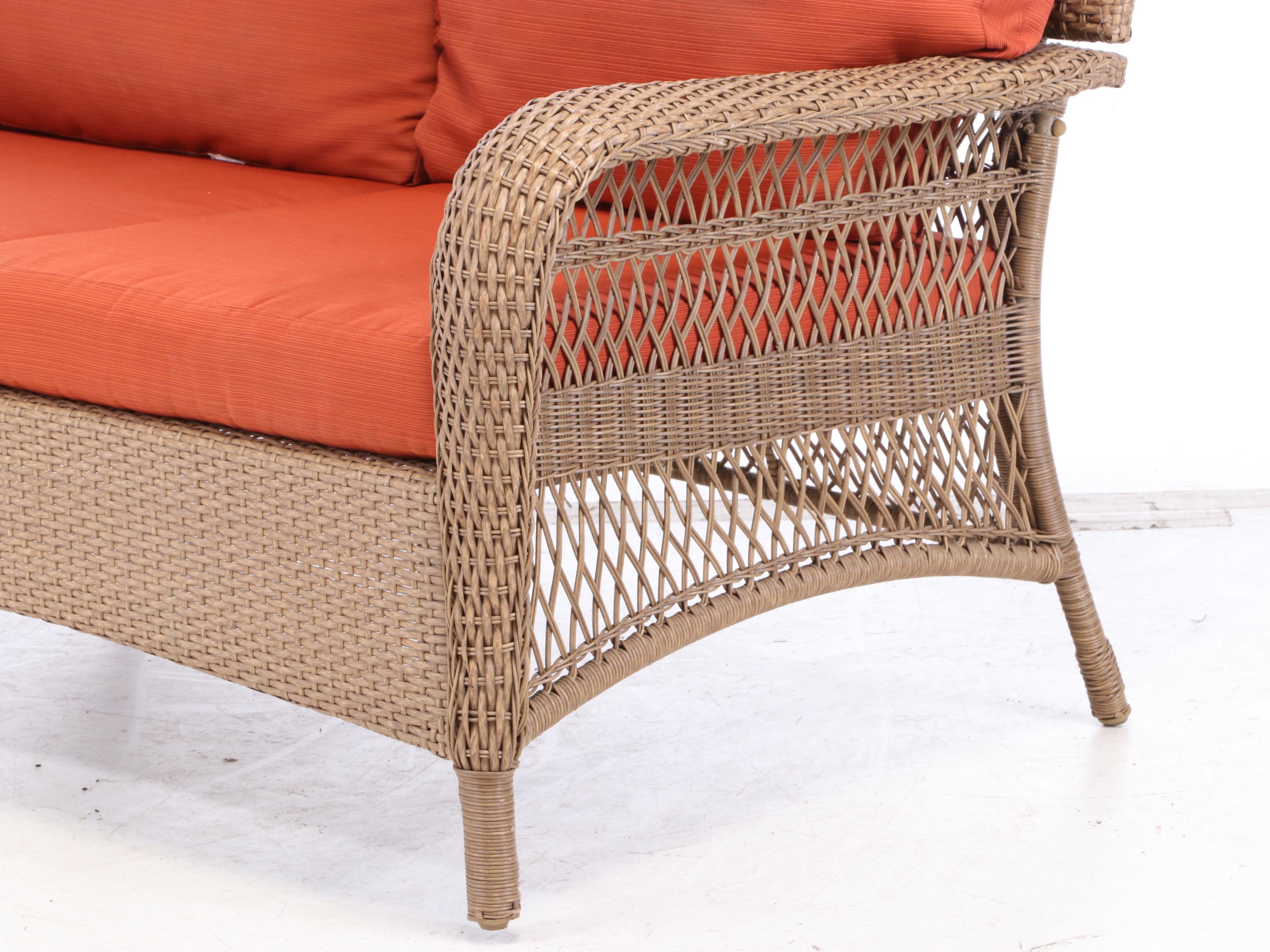 Martha Stewart Living All-Weather Wicker "Charlottetown" Patio Furniture Set