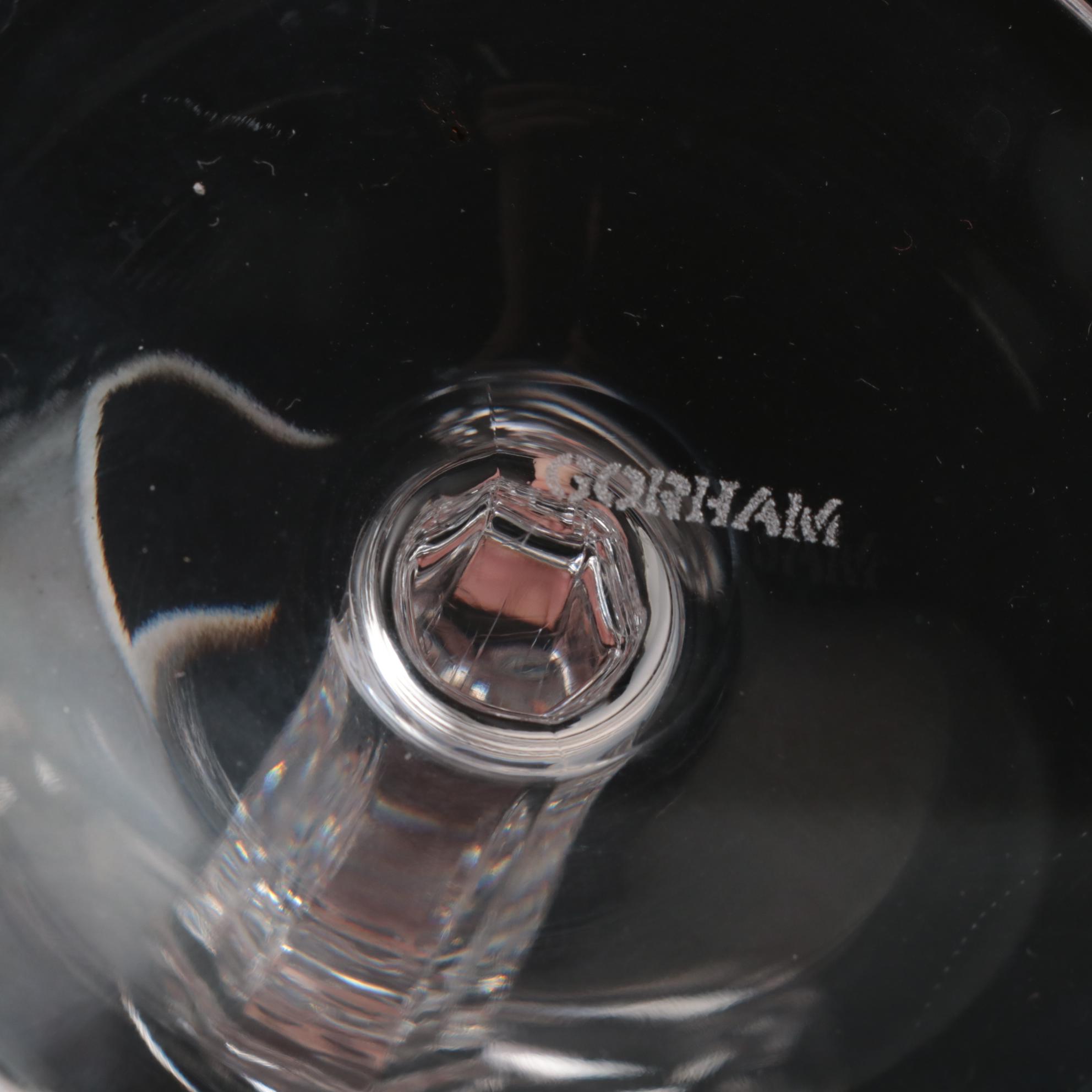 Gorham "Lady Anne" Crystal Stemware