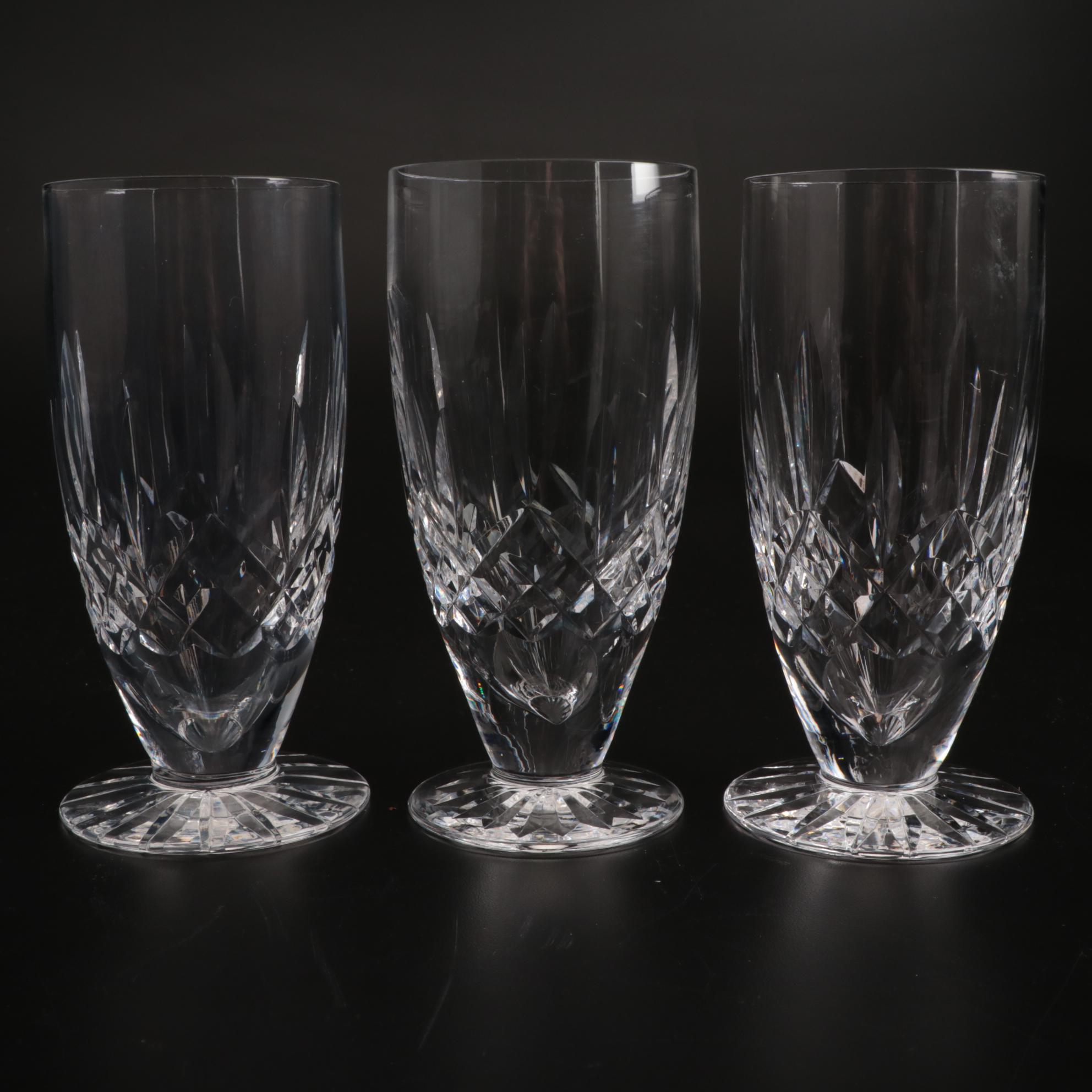 Waterford Crystal "Lismore" Iced Tea Glasses
