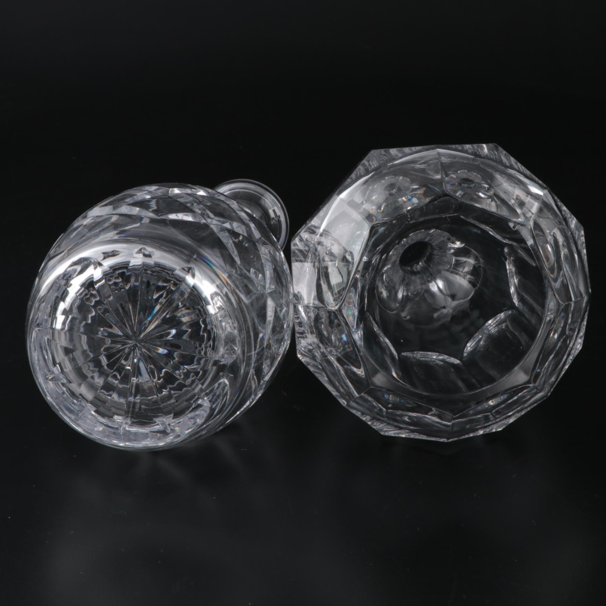 Glass and Crystal Decanter Collection