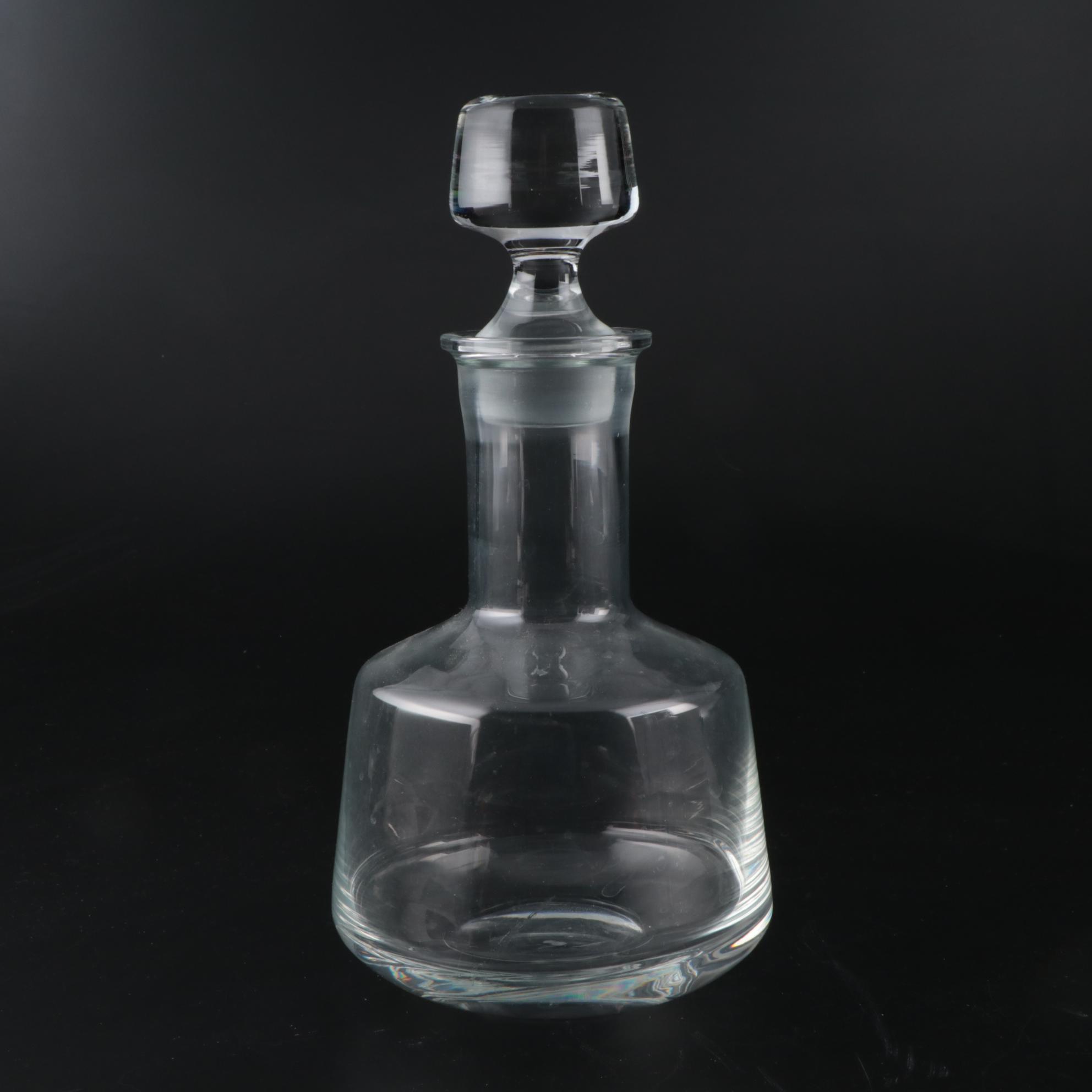 Glass and Crystal Decanter Collection