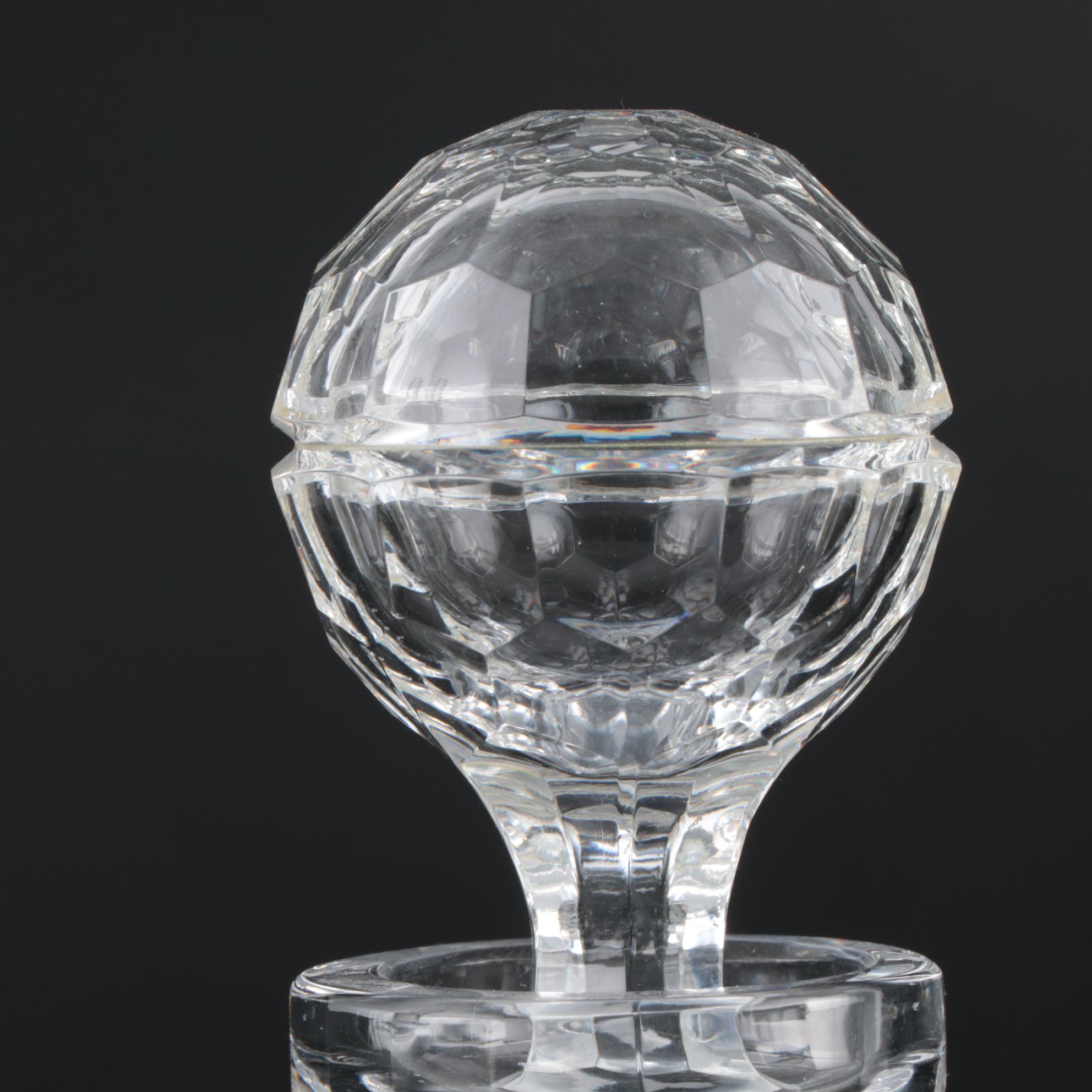 Glass and Crystal Decanter Collection