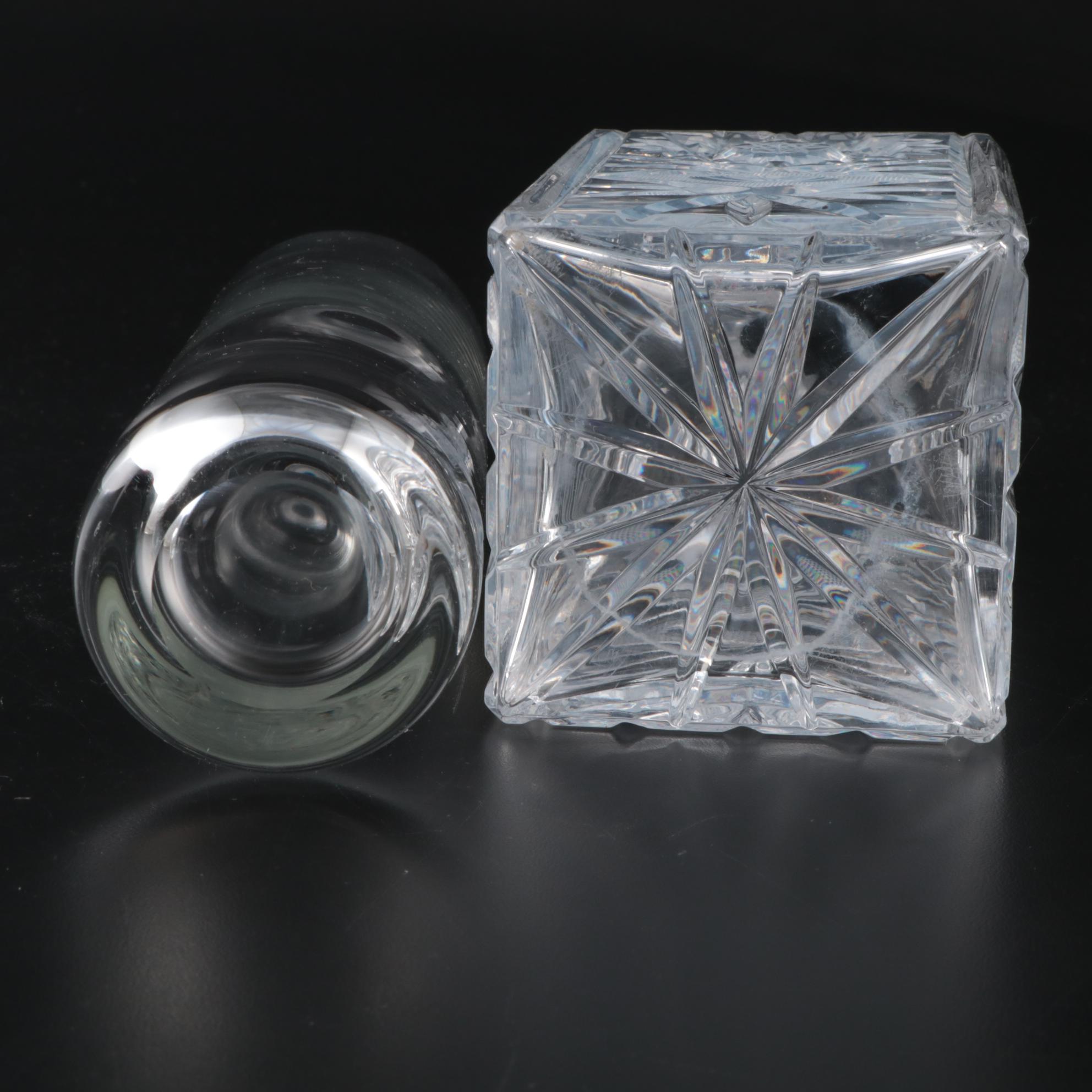 Glass and Crystal Decanter Collection