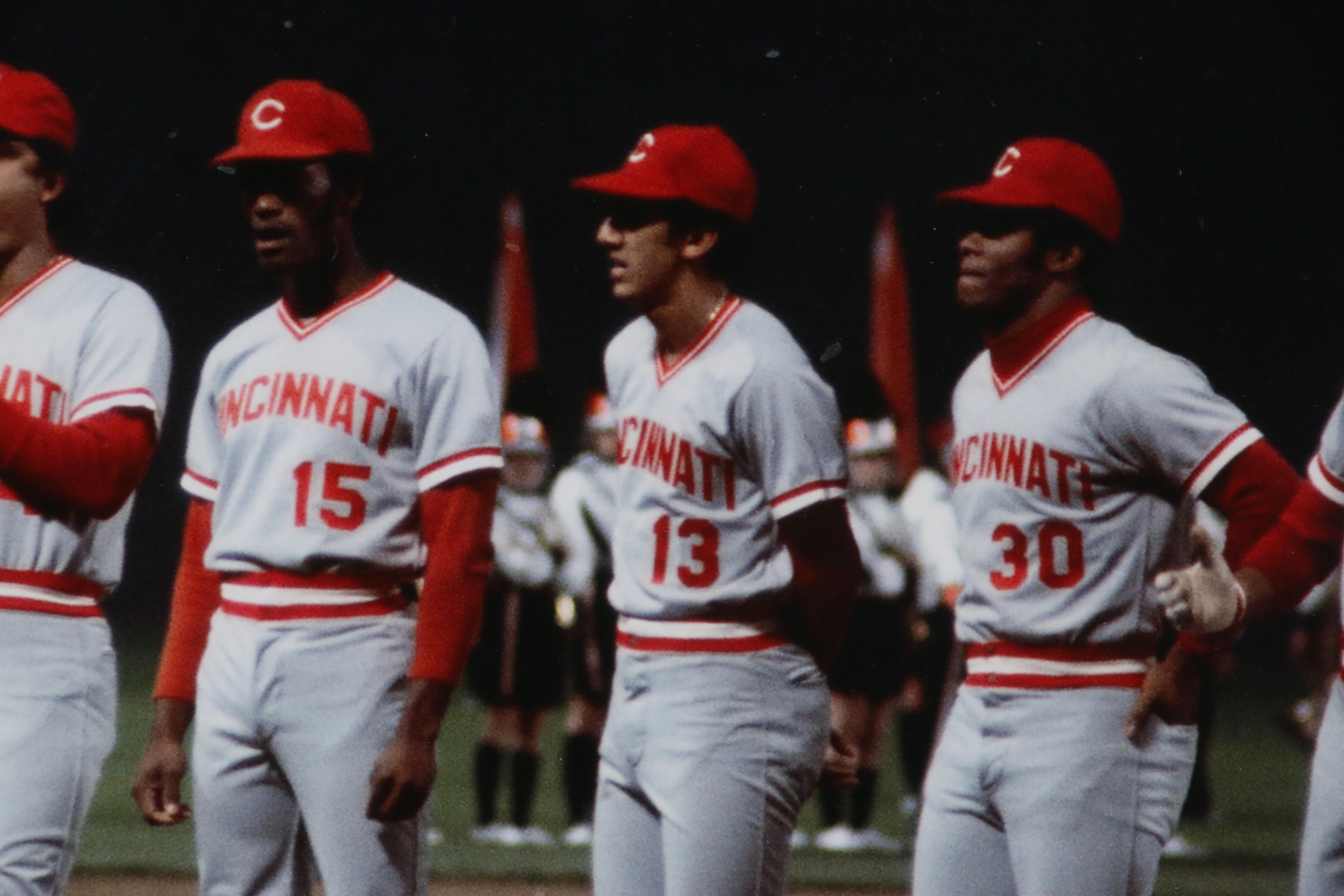 Digital Photographic Reproduction of Cincinnati Reds 1980s Team