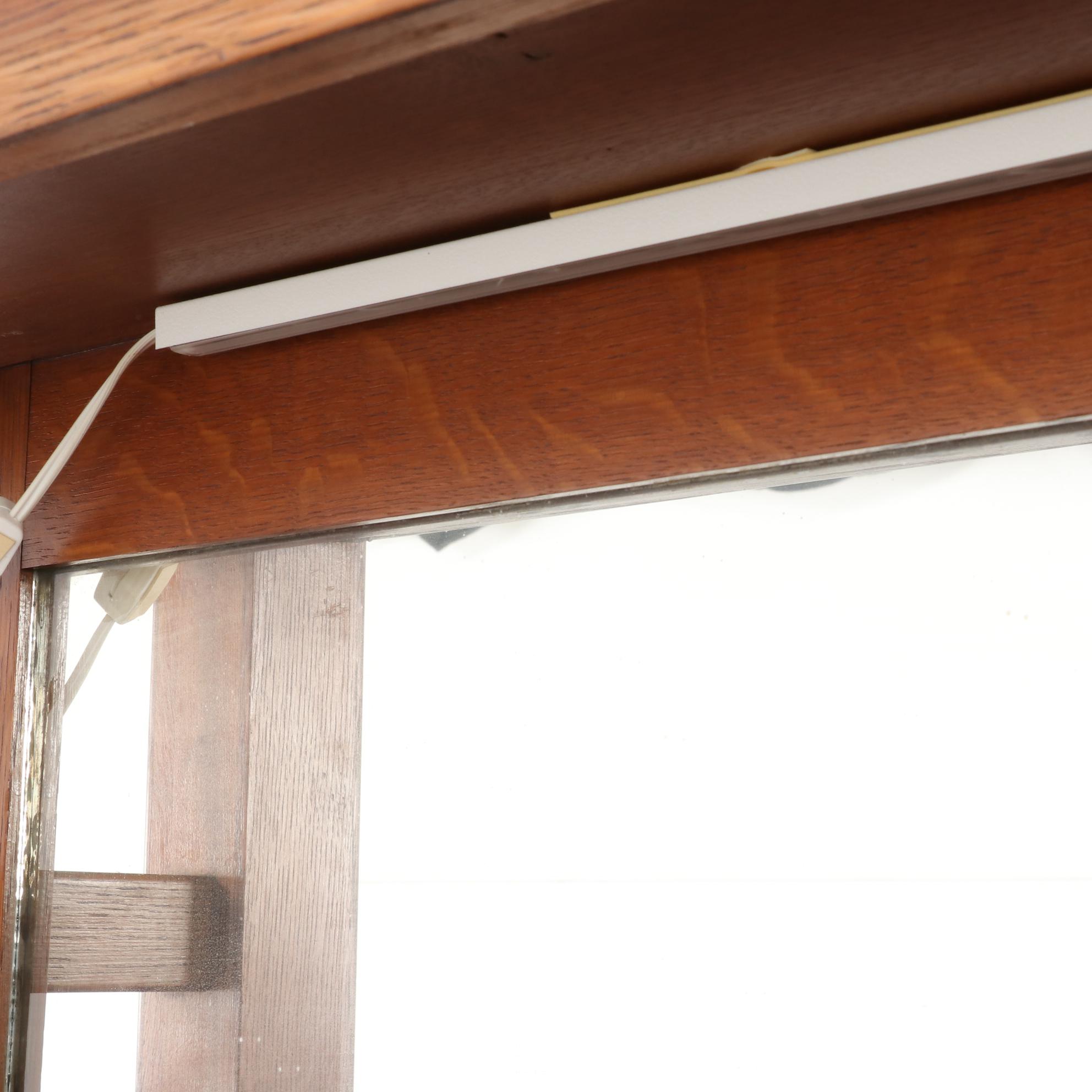 Arts and Crafts Oak Mirror-Back Sideboard, Early 20th Century