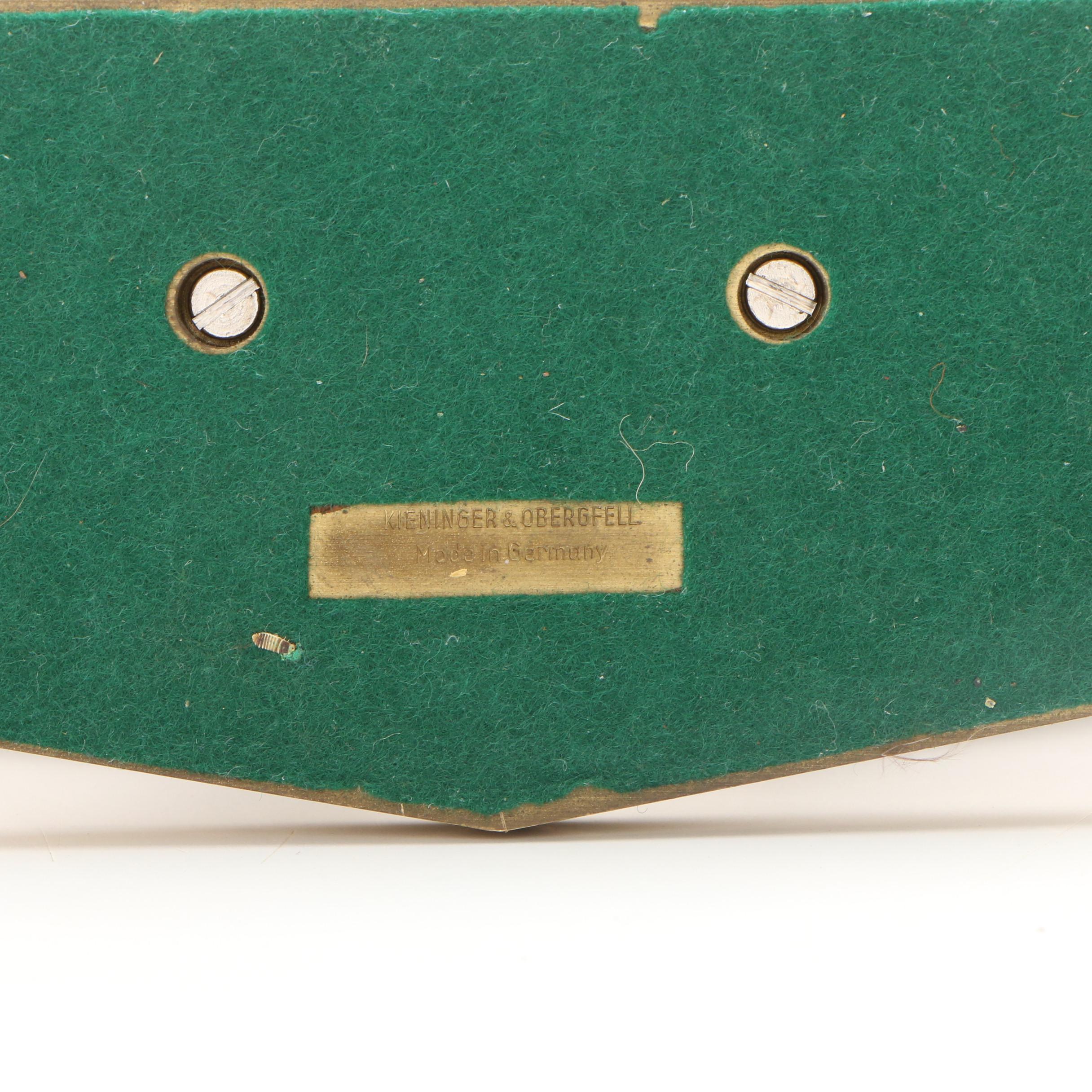 Kieninger & Obergfell Kundo World Clock, Mid 20th Century