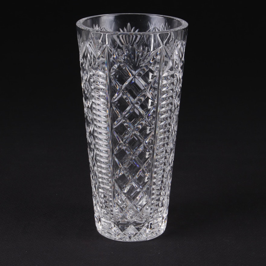 Waterford Crystal "Clare" Flower Vase, 2000 - 2017