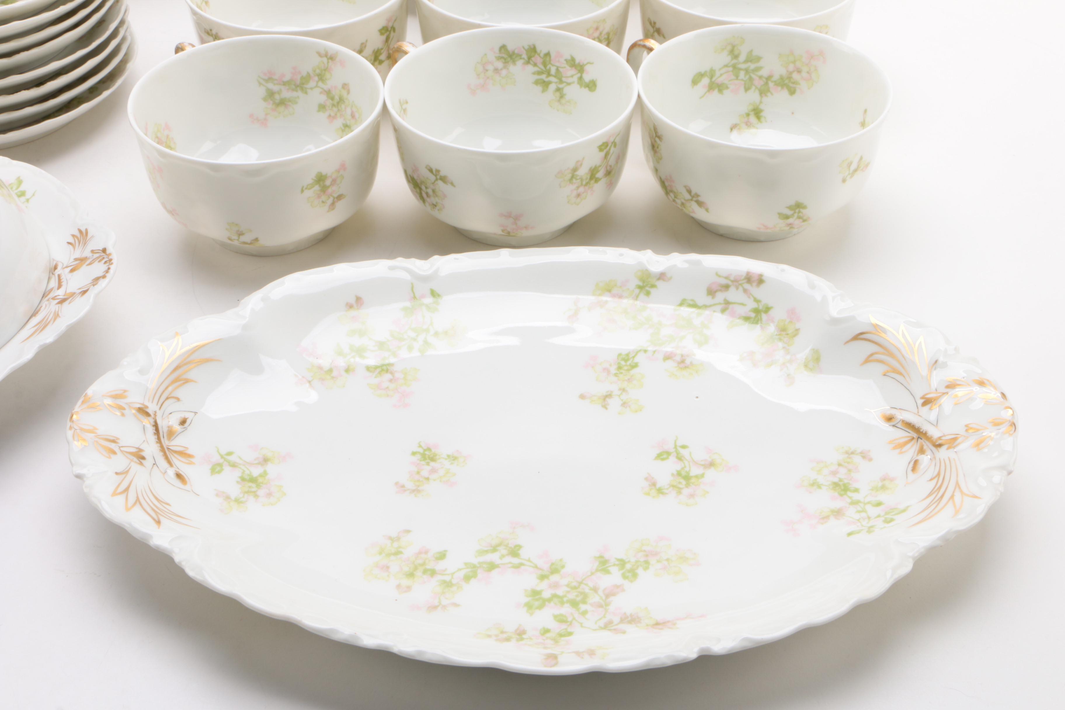 Haviland & Co. Limoges "Montebello" Porcelain Dinnerware