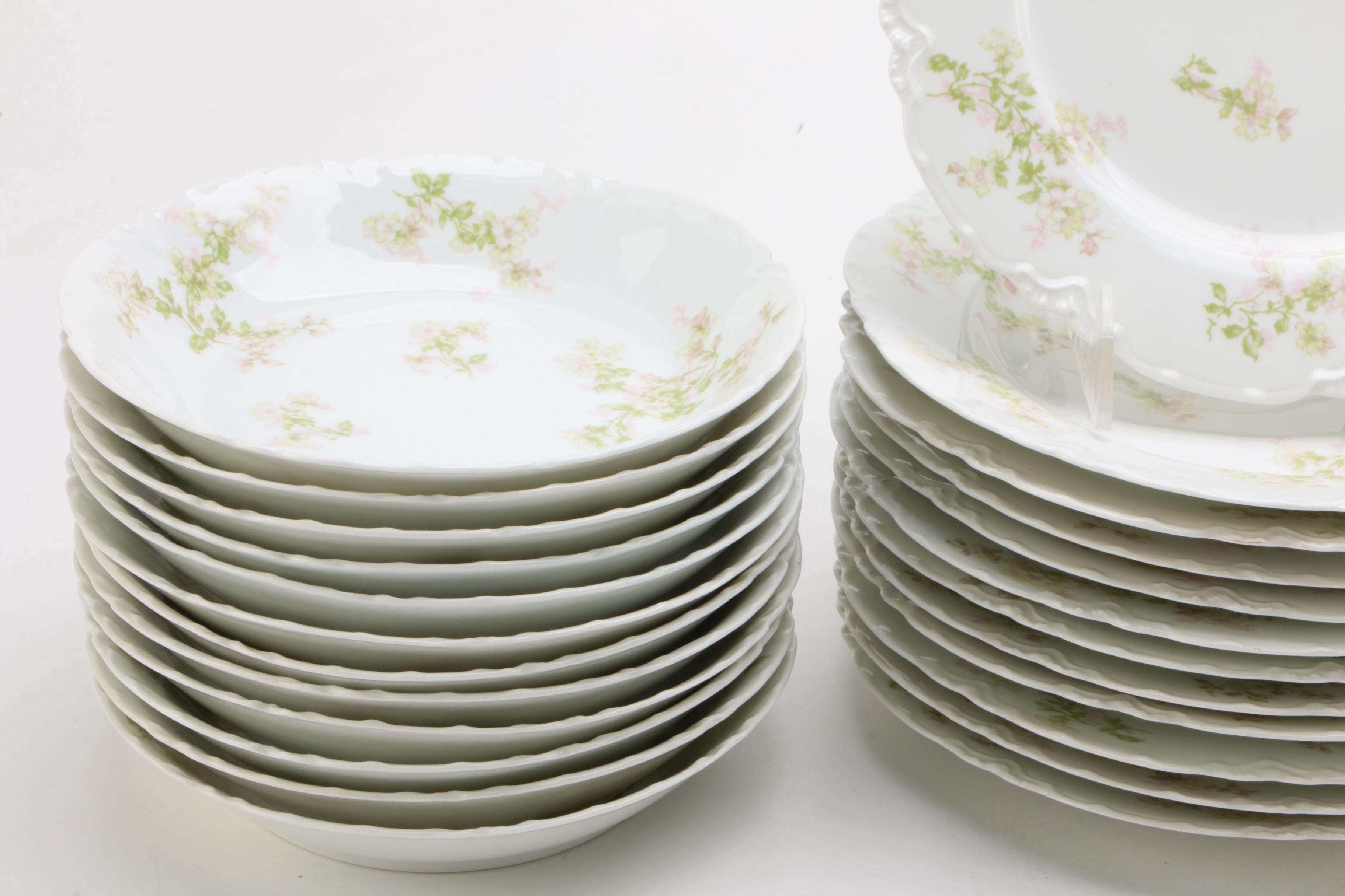 Haviland & Co. Limoges "Montebello" Porcelain Dinnerware