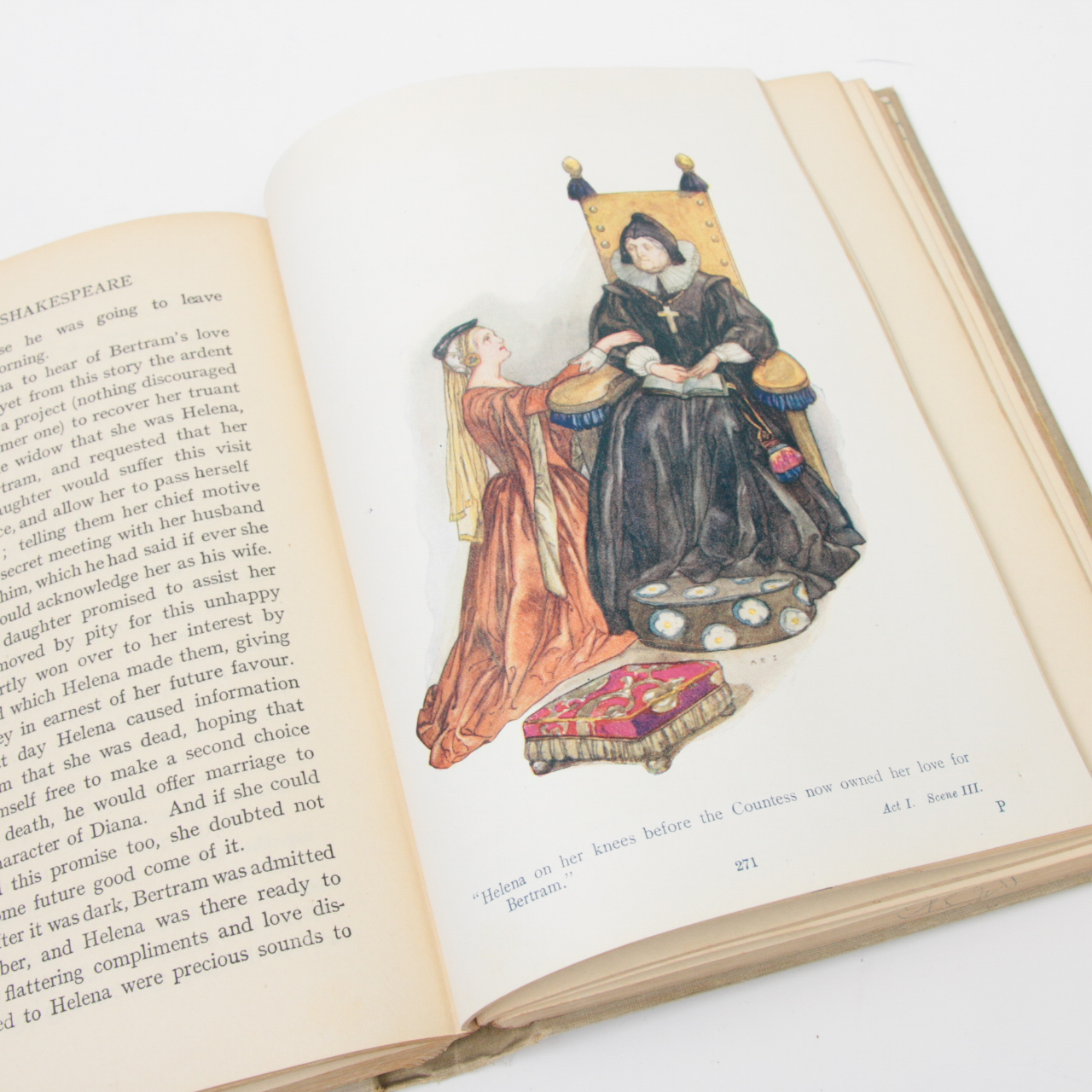 Illustrated "Tales from Shakespeare" by Charles and Mary Lamb, 1919