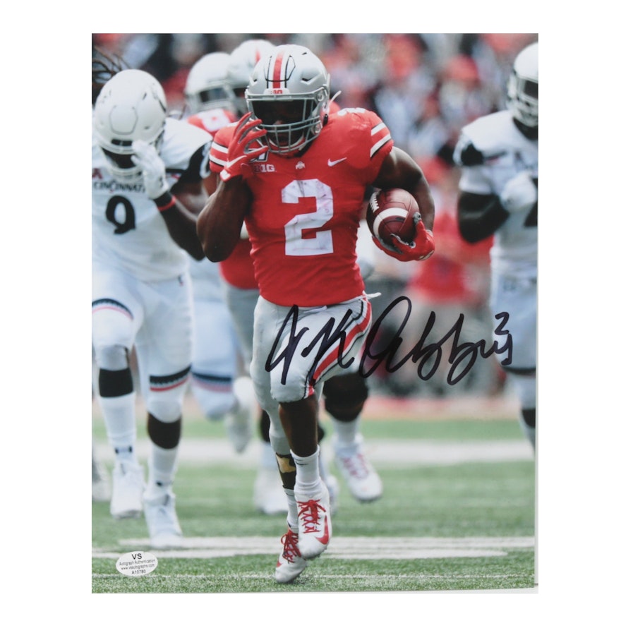 J.K. Dobbins #2 Ohio State Buckeyes Autographed Photo