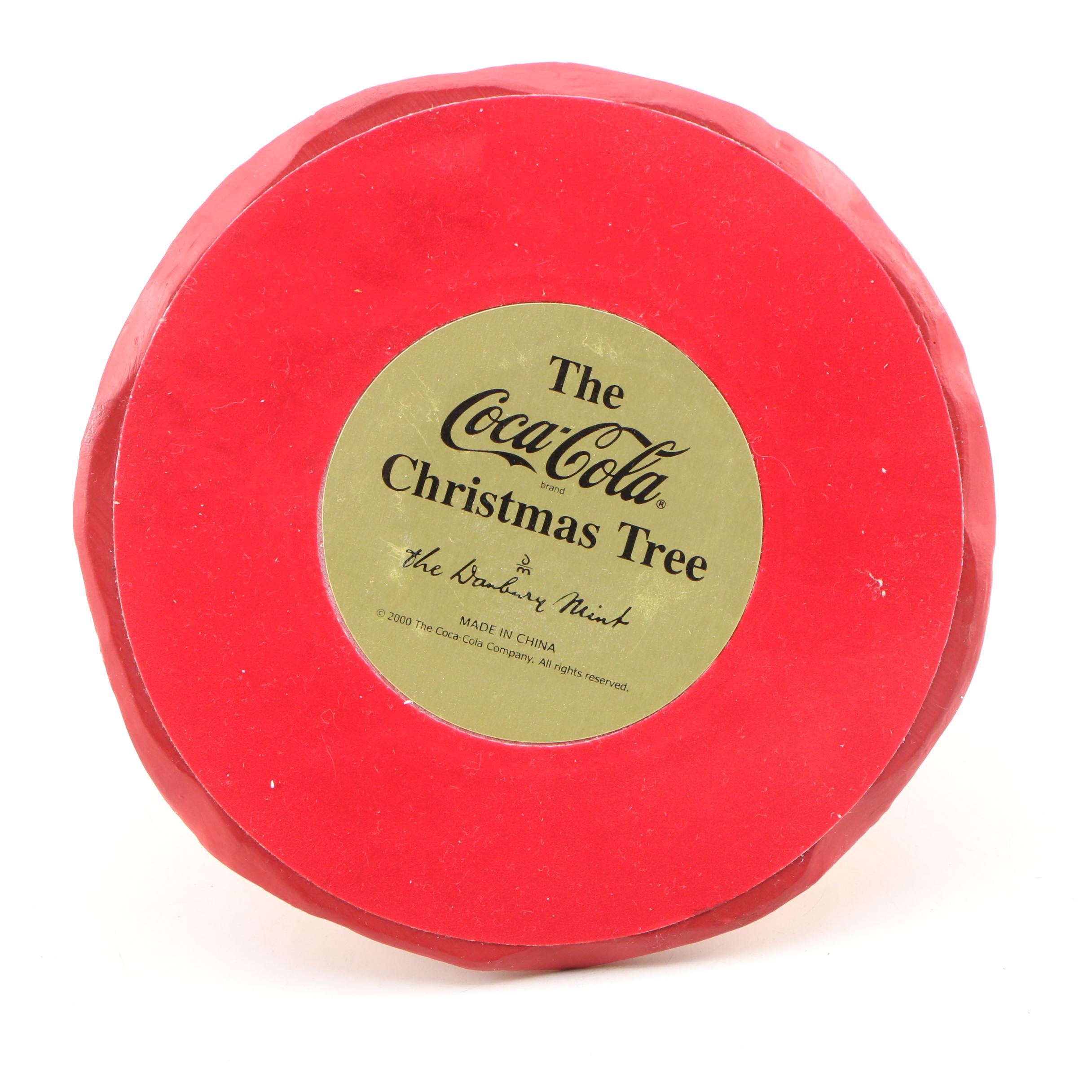 The Danbury Mint "The Coca-Cola Christmas Tree" Table Décor, 2000