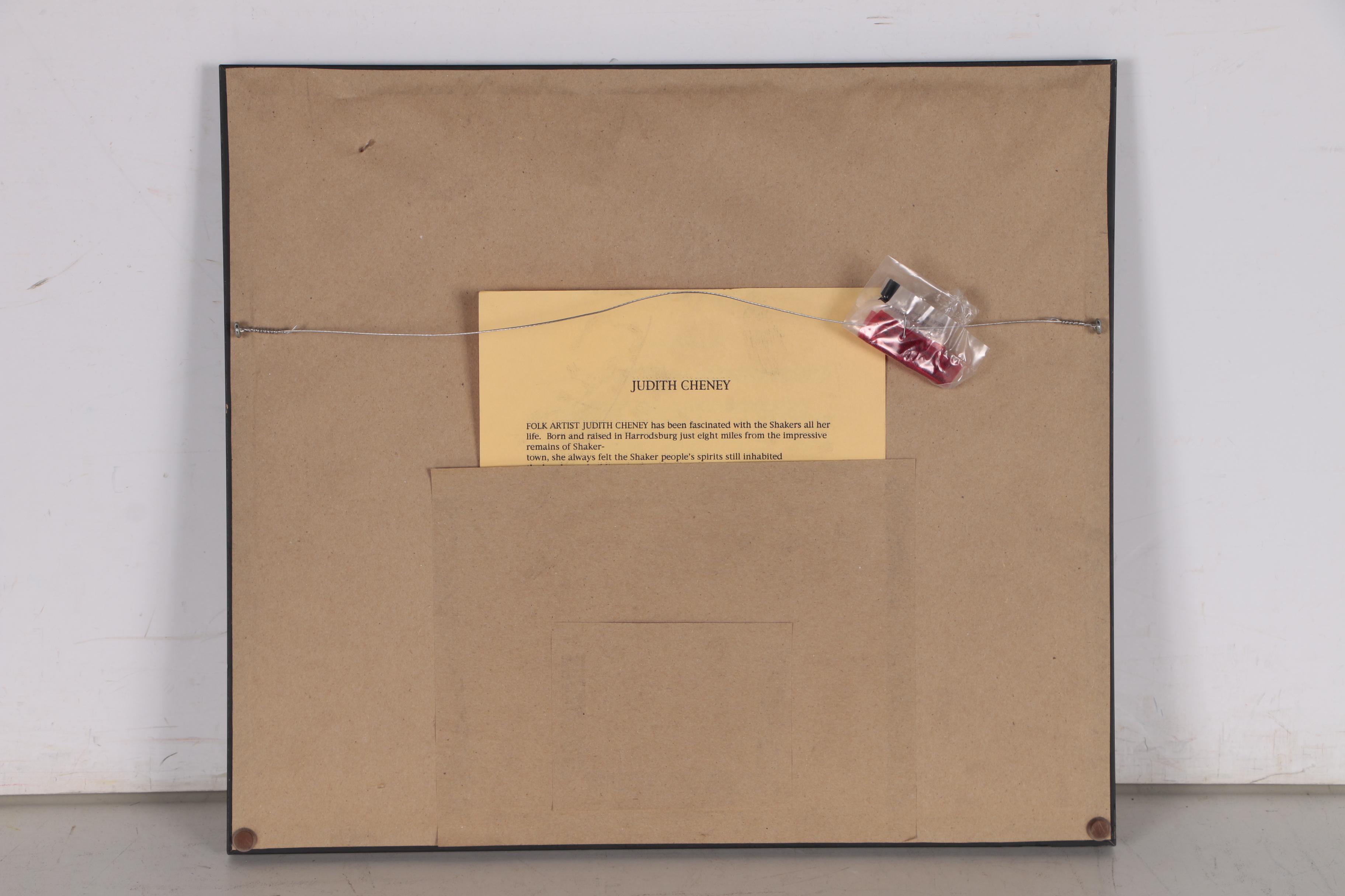 Giclée Print after Judith Cheney of Shaker Spiritualist Scene