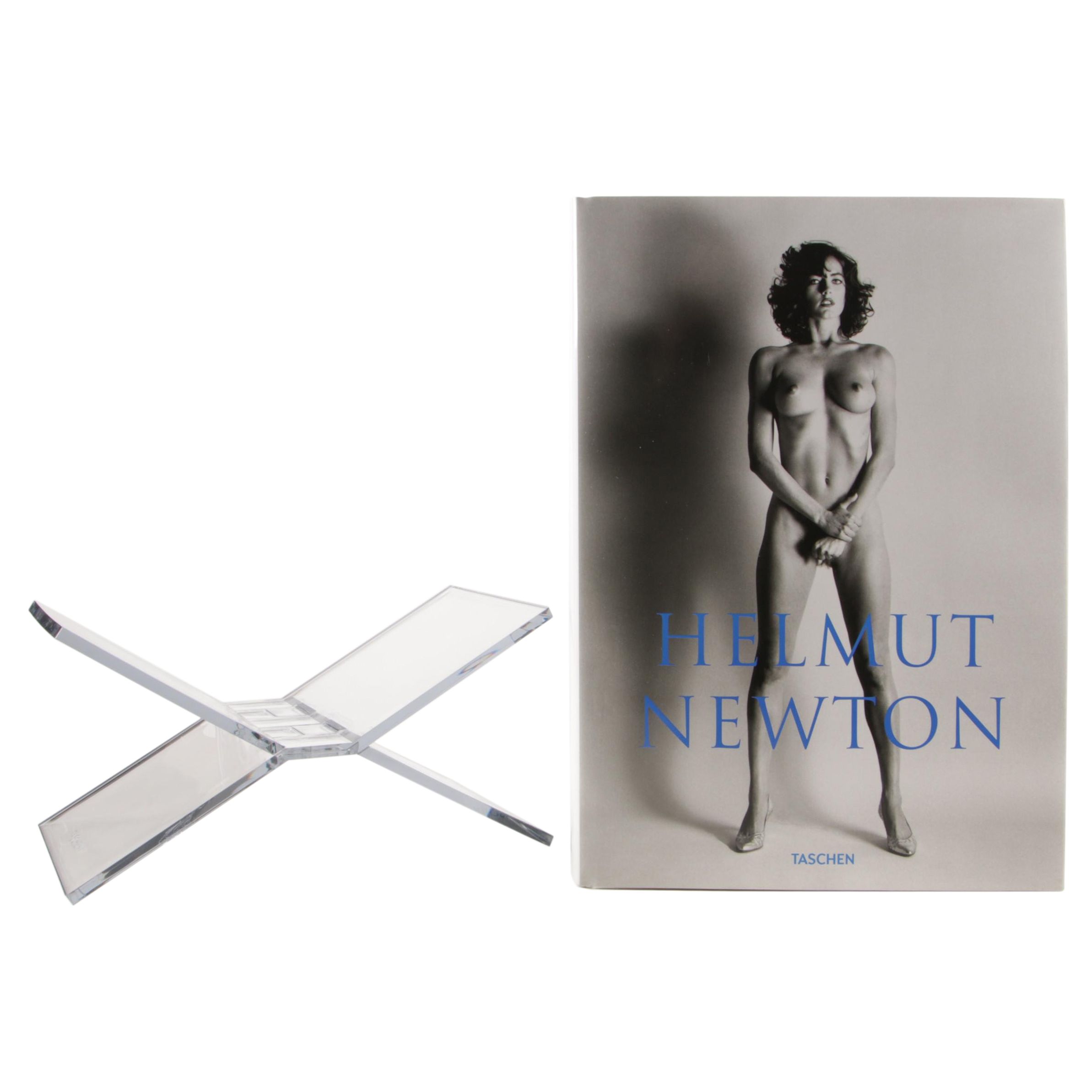 "Helmut Newton" Edited by June Newton with Supplement and Bookstand