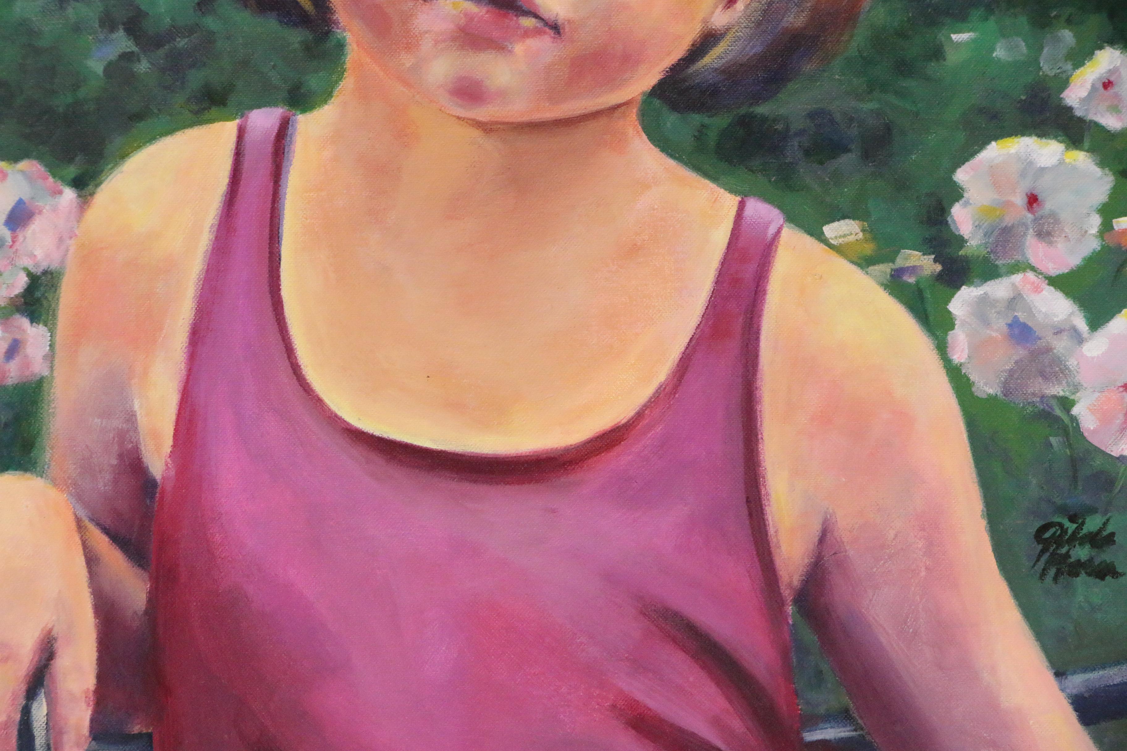Gilda Horn Oil Painting Portrait of a Girl