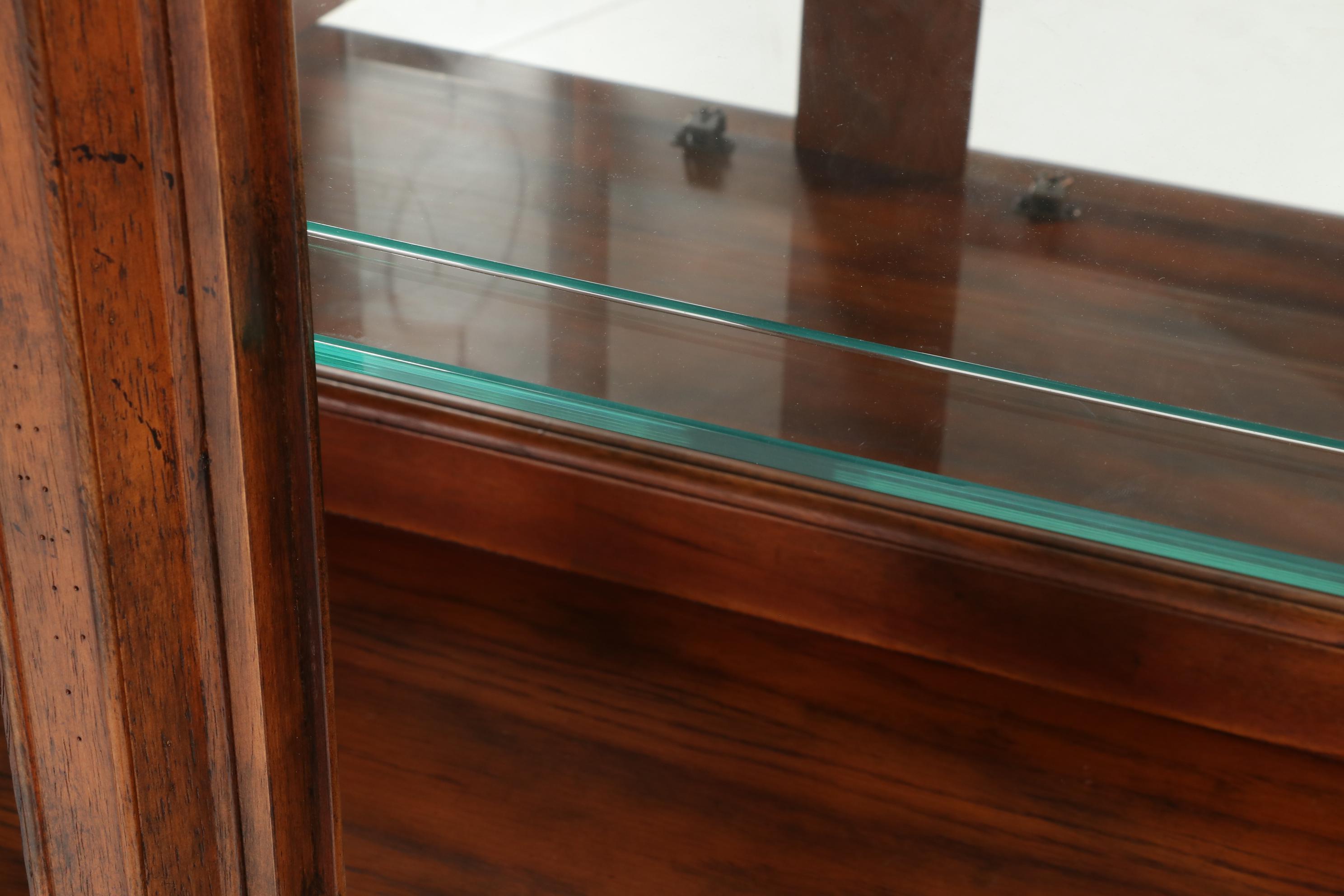 Broyhill Gothic Style Walnut-Stained China Cabinet