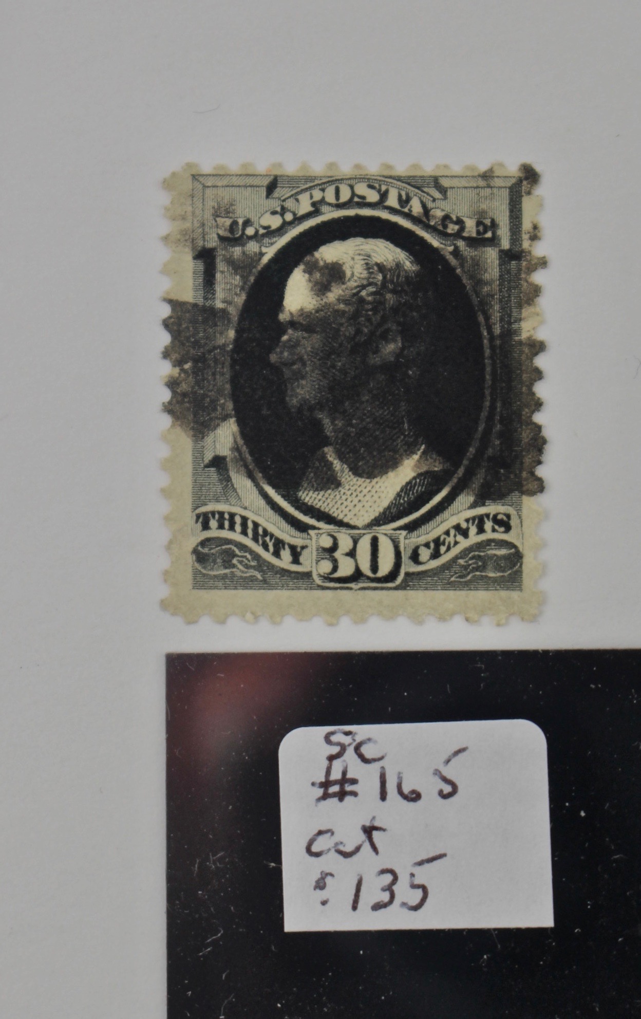 1875 Alexander Hamilton US Postage Stamp