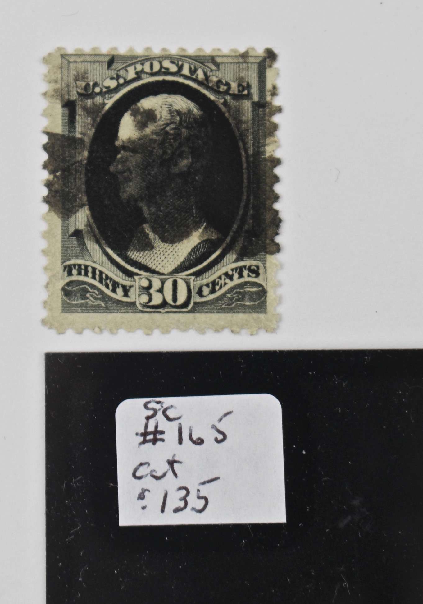 1875 Alexander Hamilton US Postage Stamp