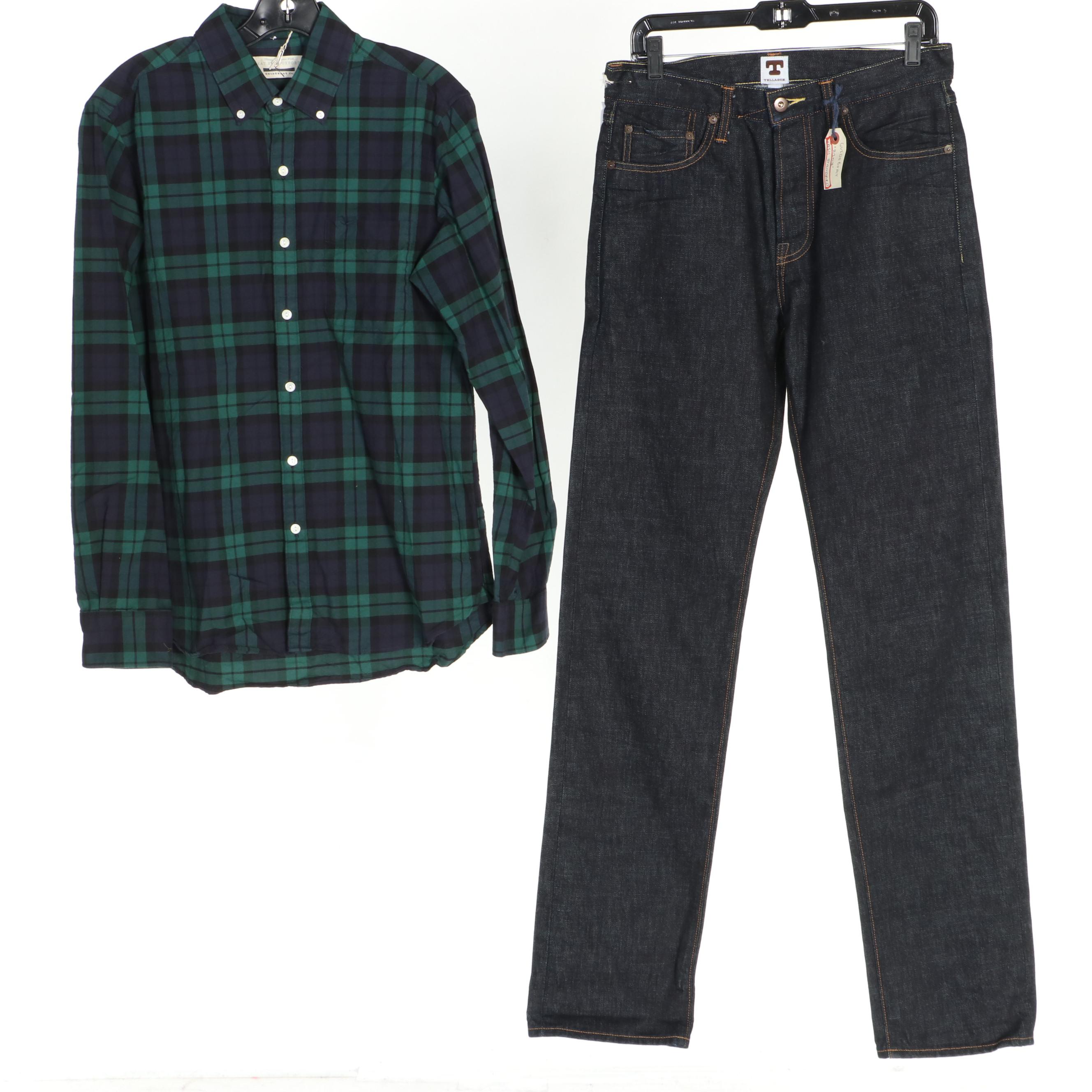 Men's Guideboat Co. Reliance, Bateaux & Barrow and Red Feather Flannels