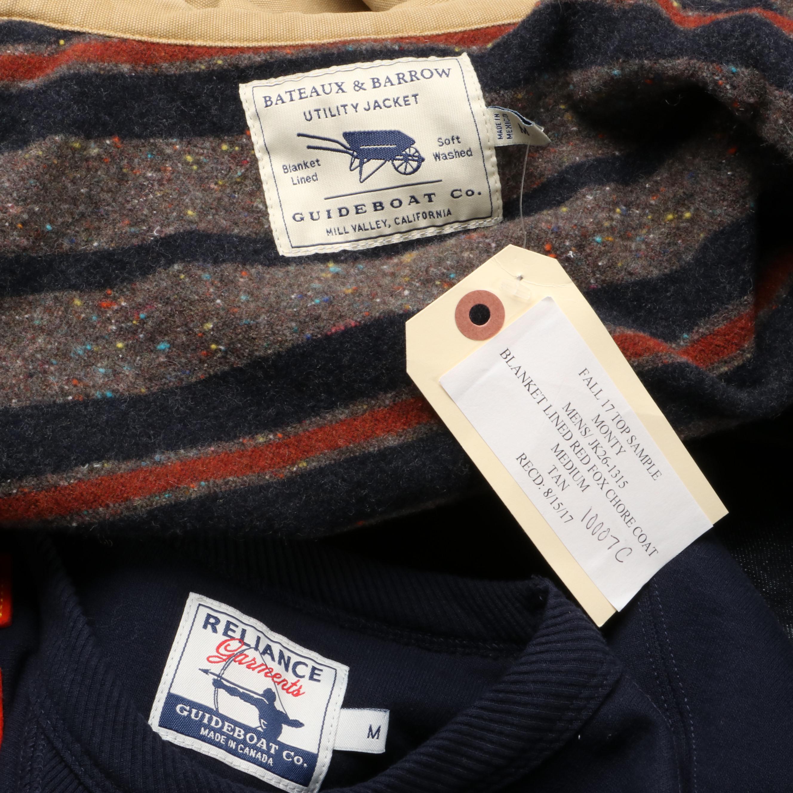 Men's Guideboat Co. Reliance, Bateaux & Barrow and Red Feather Flannels