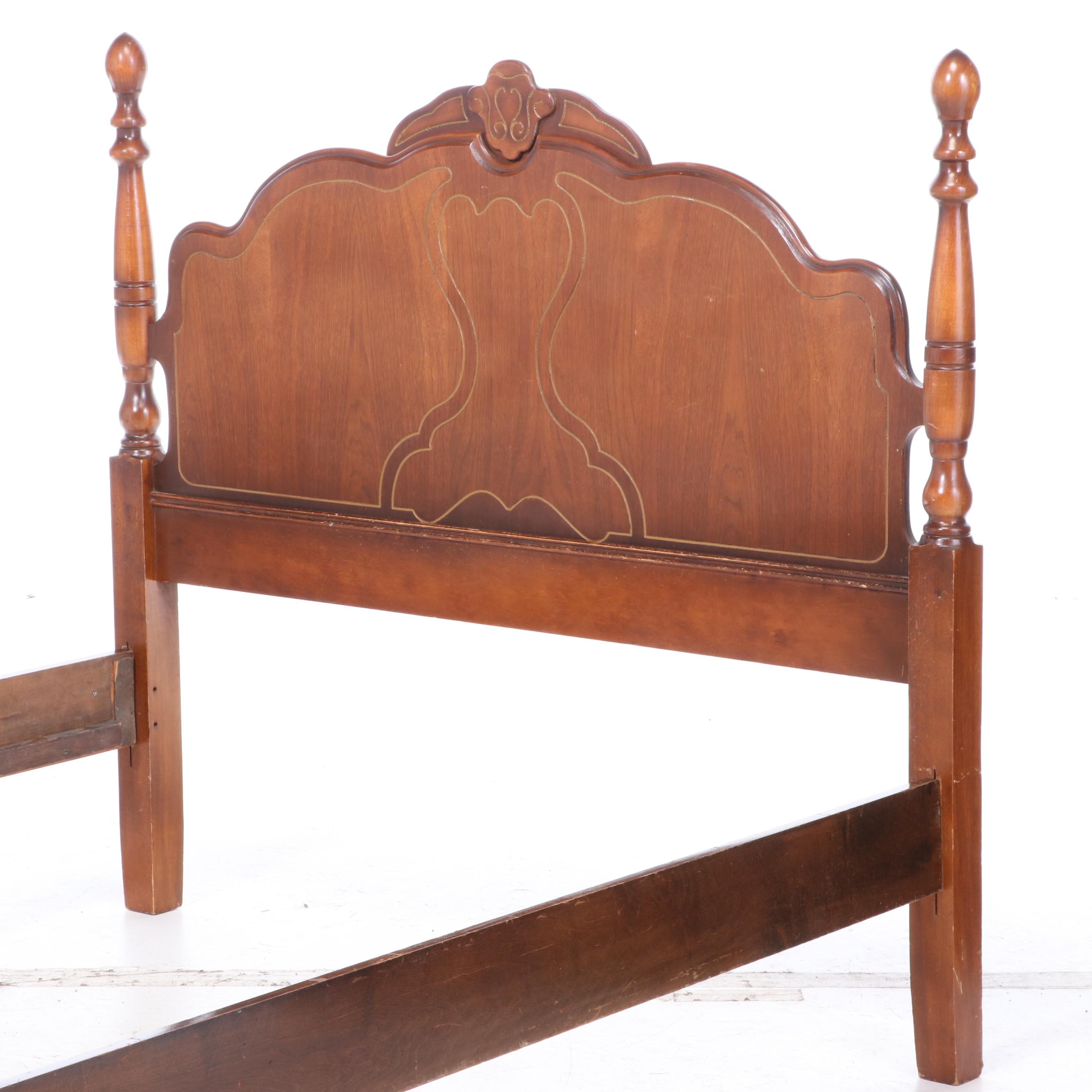 American Furniture Co. Hardwood Full-Size Poster Bed Frame