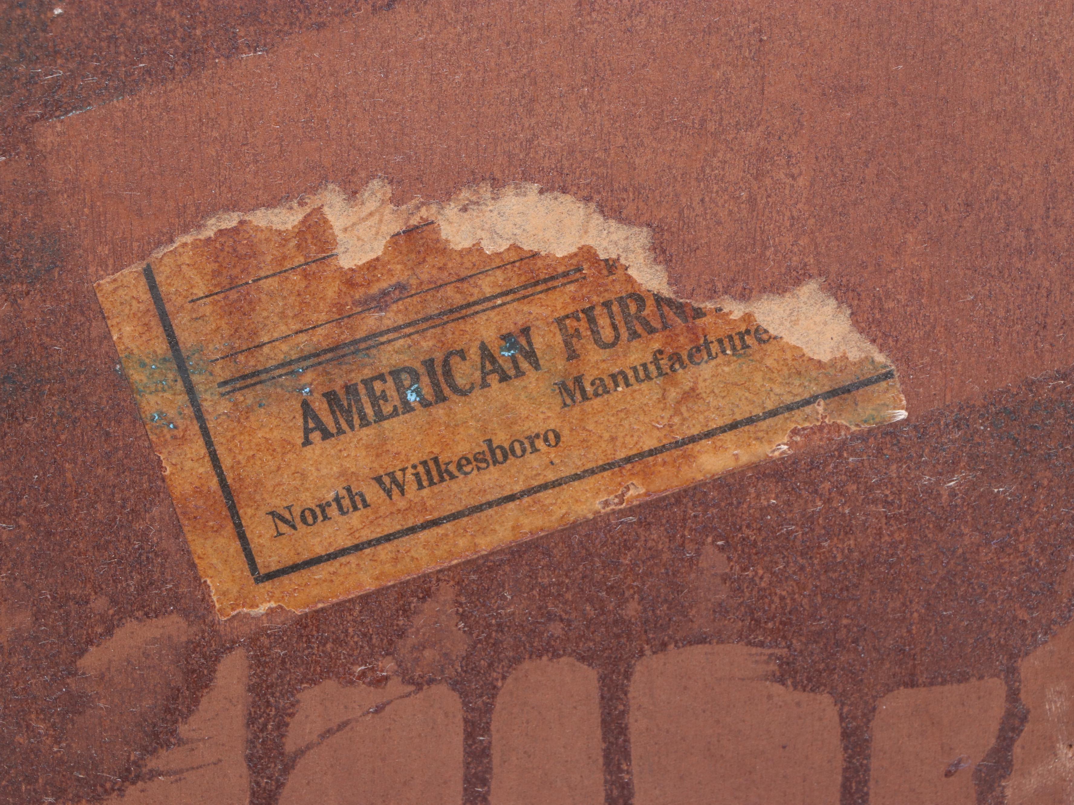 American Furniture Co. Hardwood Full-Size Poster Bed Frame