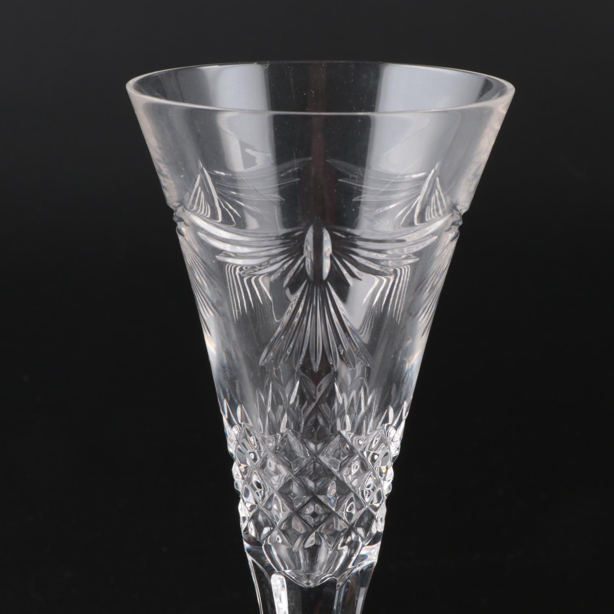 Waterford Crystal "Millennium Series" Champagne Flutes