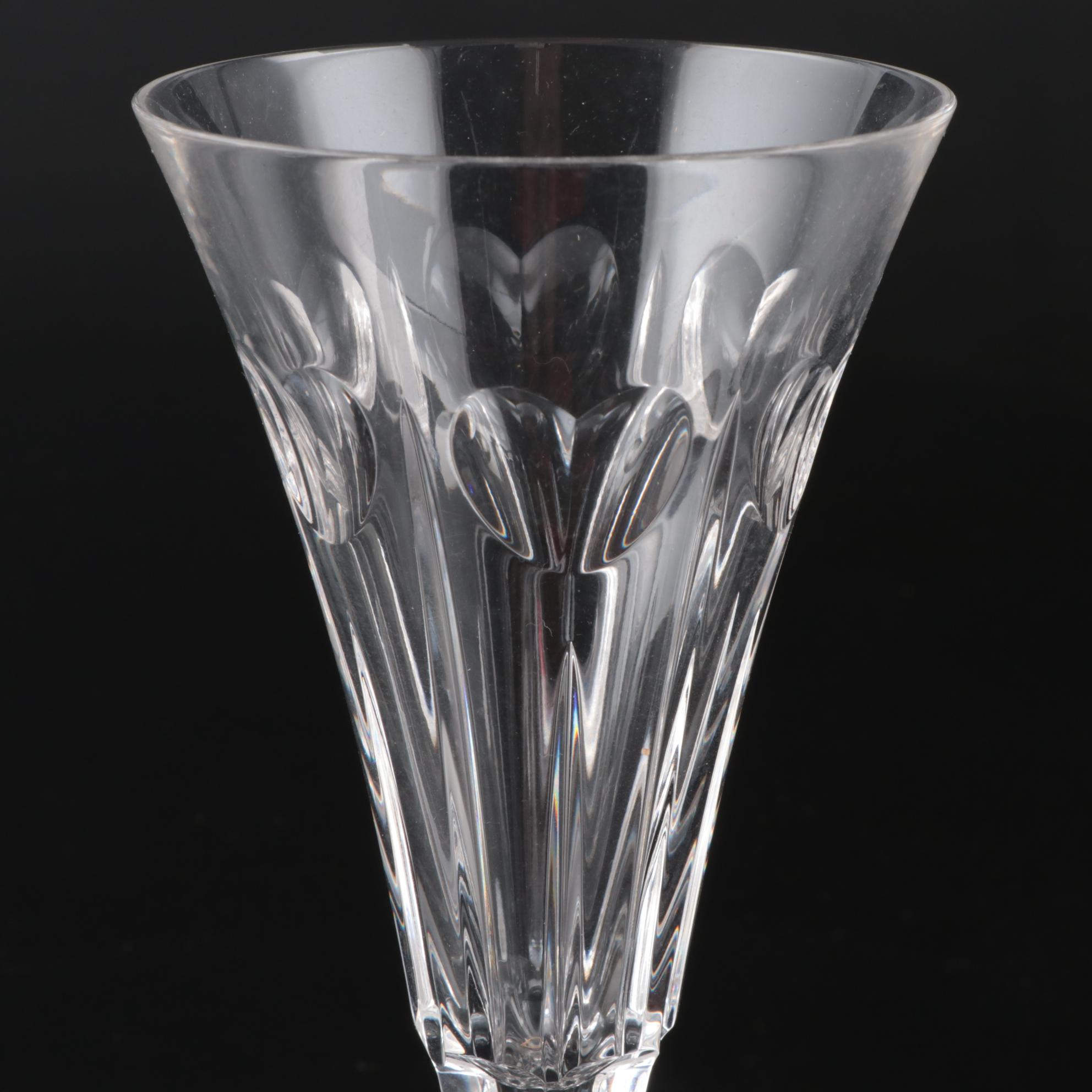 Waterford Crystal "Millennium Series" Champagne Flutes