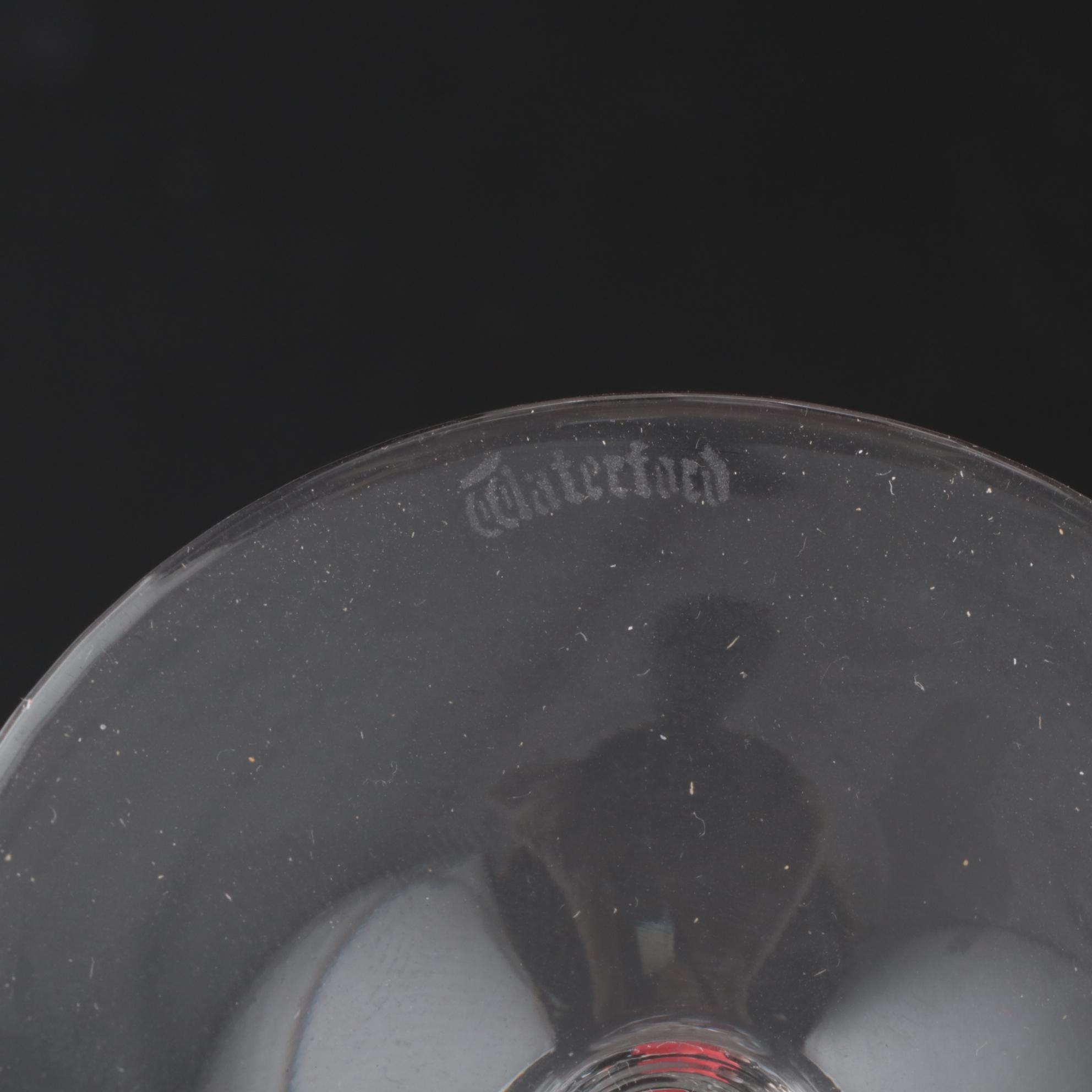 Waterford Crystal "Millennium Series" Champagne Flutes