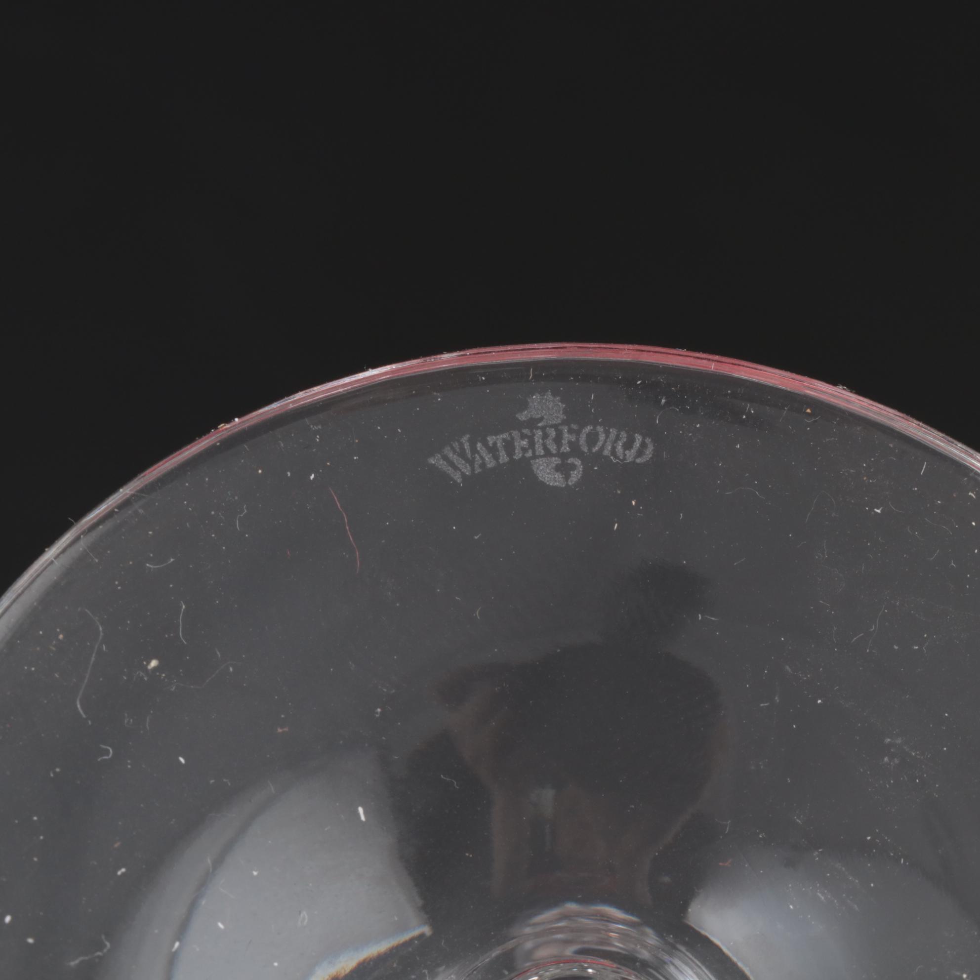 Waterford Crystal Millennium Series Champagne Flutes, 1996-2005