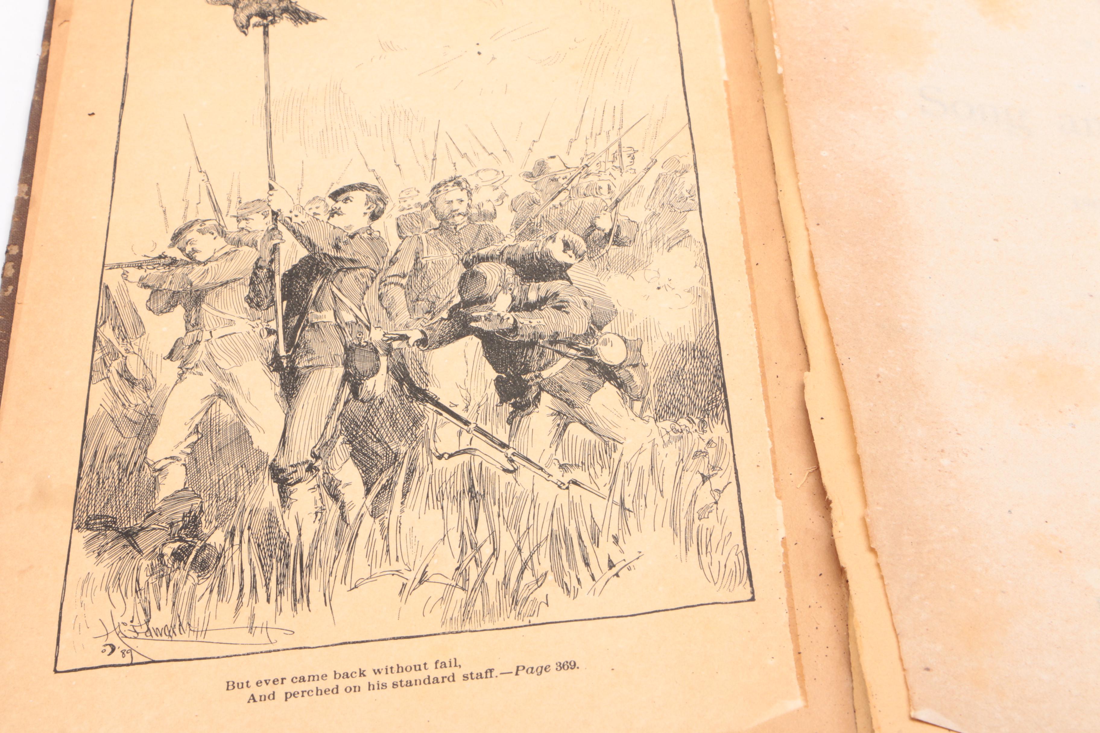 "The Civil War in Song and Story" and "History and Rhymes of the Lost Battalion"
