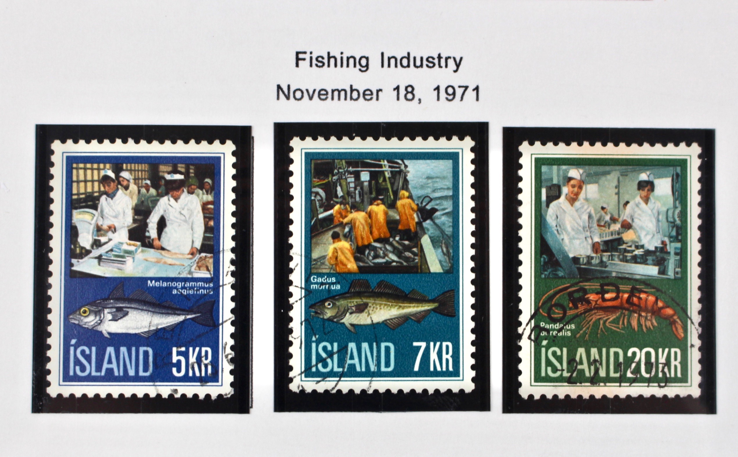 Iceland Stamp Collection, 1876-1977