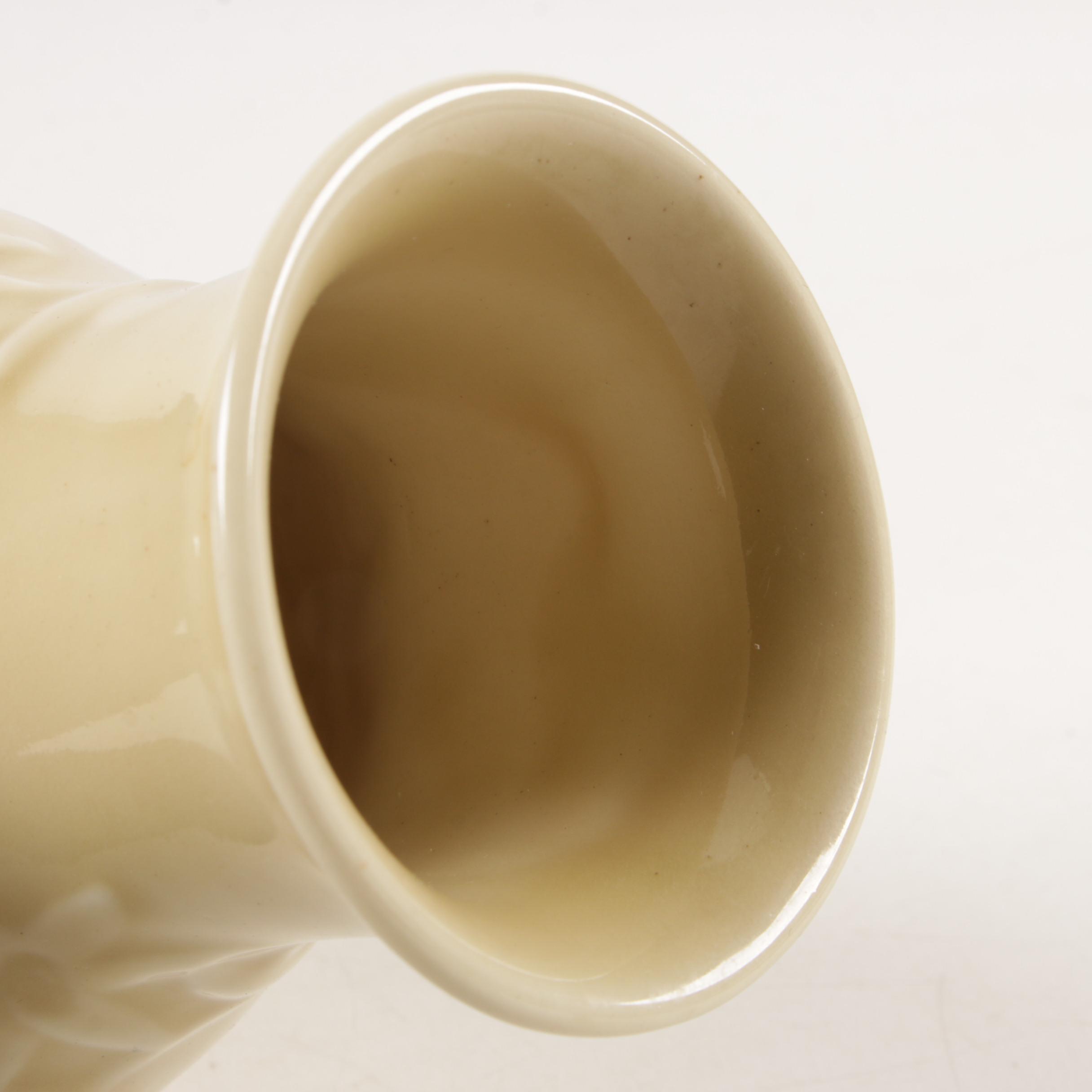 Rookwood Pottery "Daffodil" High Gloss Light Yellow Vase, 1944